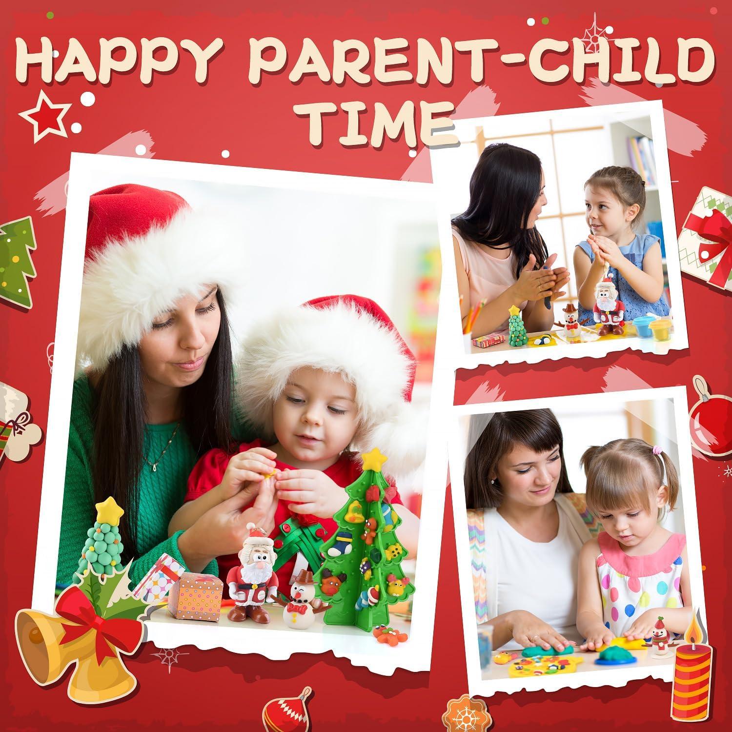 Kit de Plastilina Navideña PLAY - Árbol de Navidad DIY