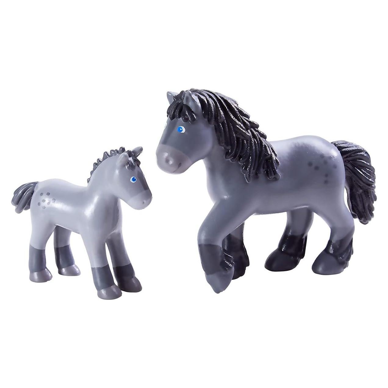 Set de Juego HABA Amigos Pequeños Caballo y Potro de Plástico