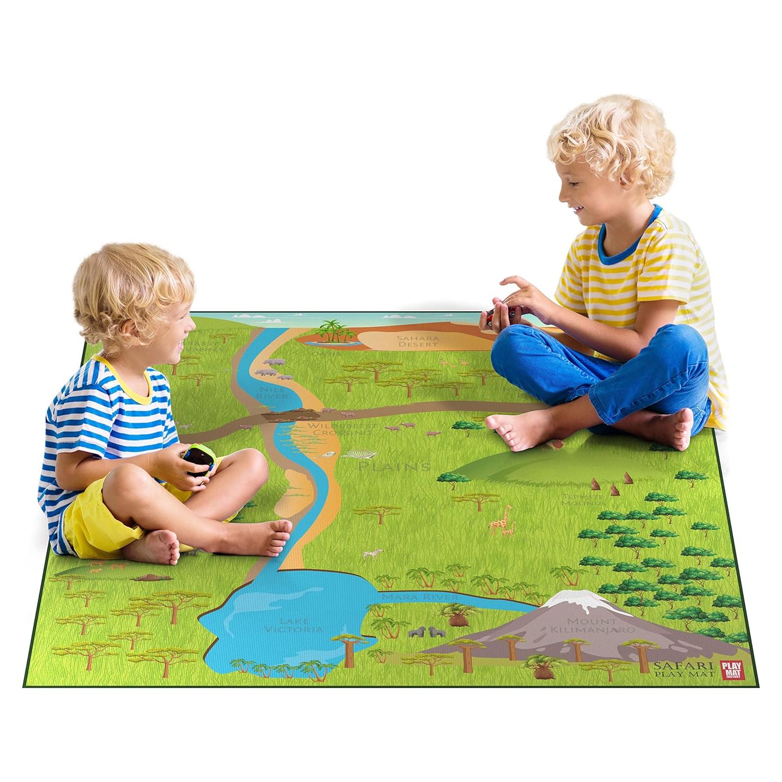 Alfombra de Juego Safari 145x145 cm - Play Mat Factory