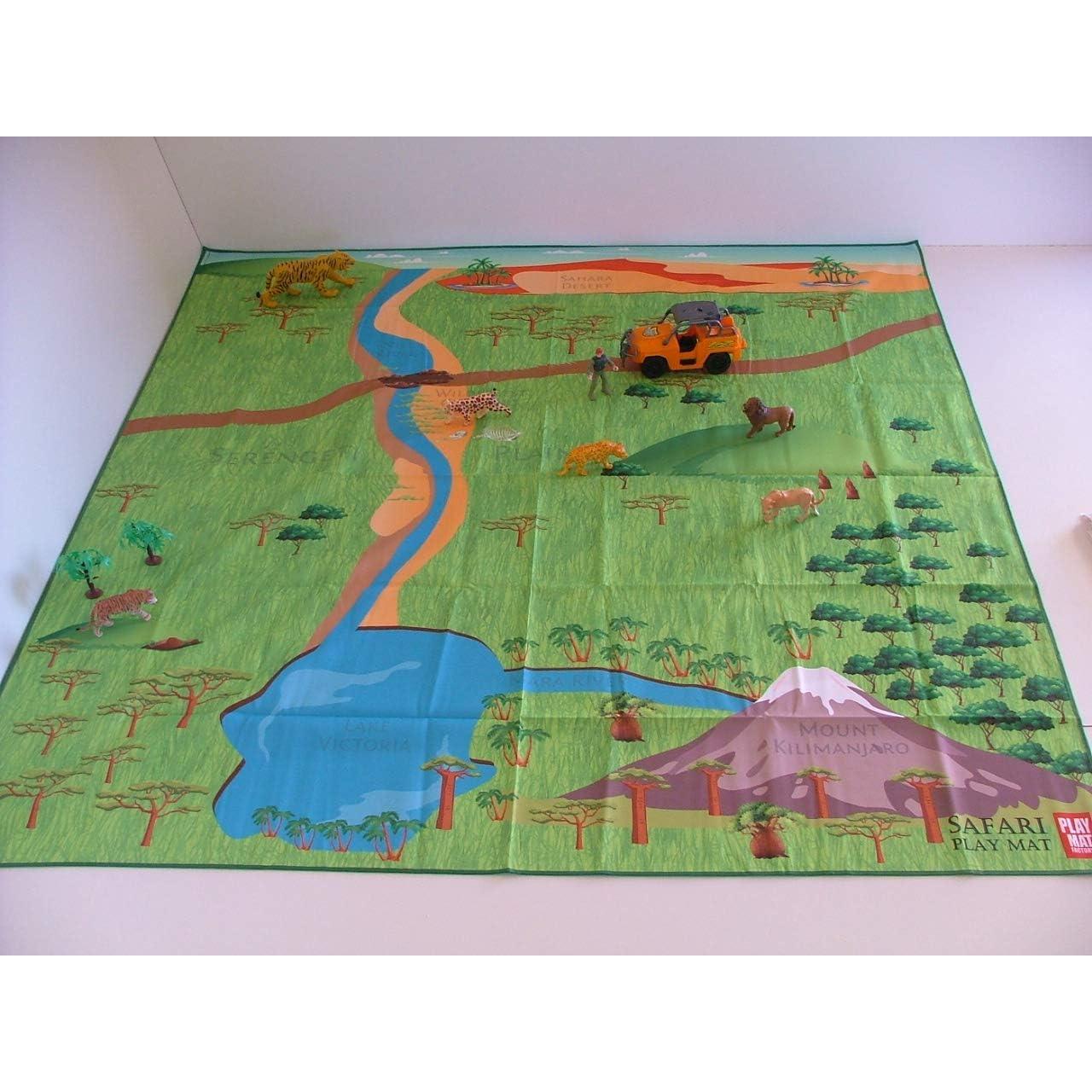 Alfombra de Juego Safari 145x145 cm - Play Mat Factory