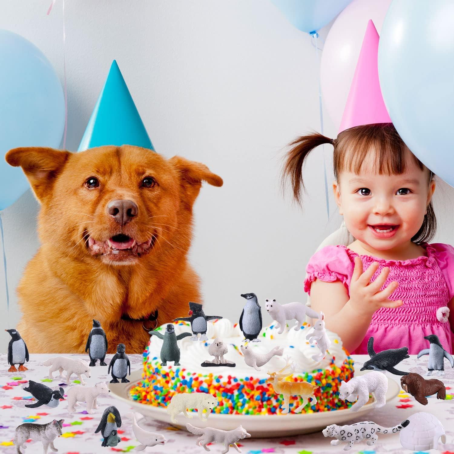 Figuritas de Animales Polares JOKFEICE 25pcs Realistas