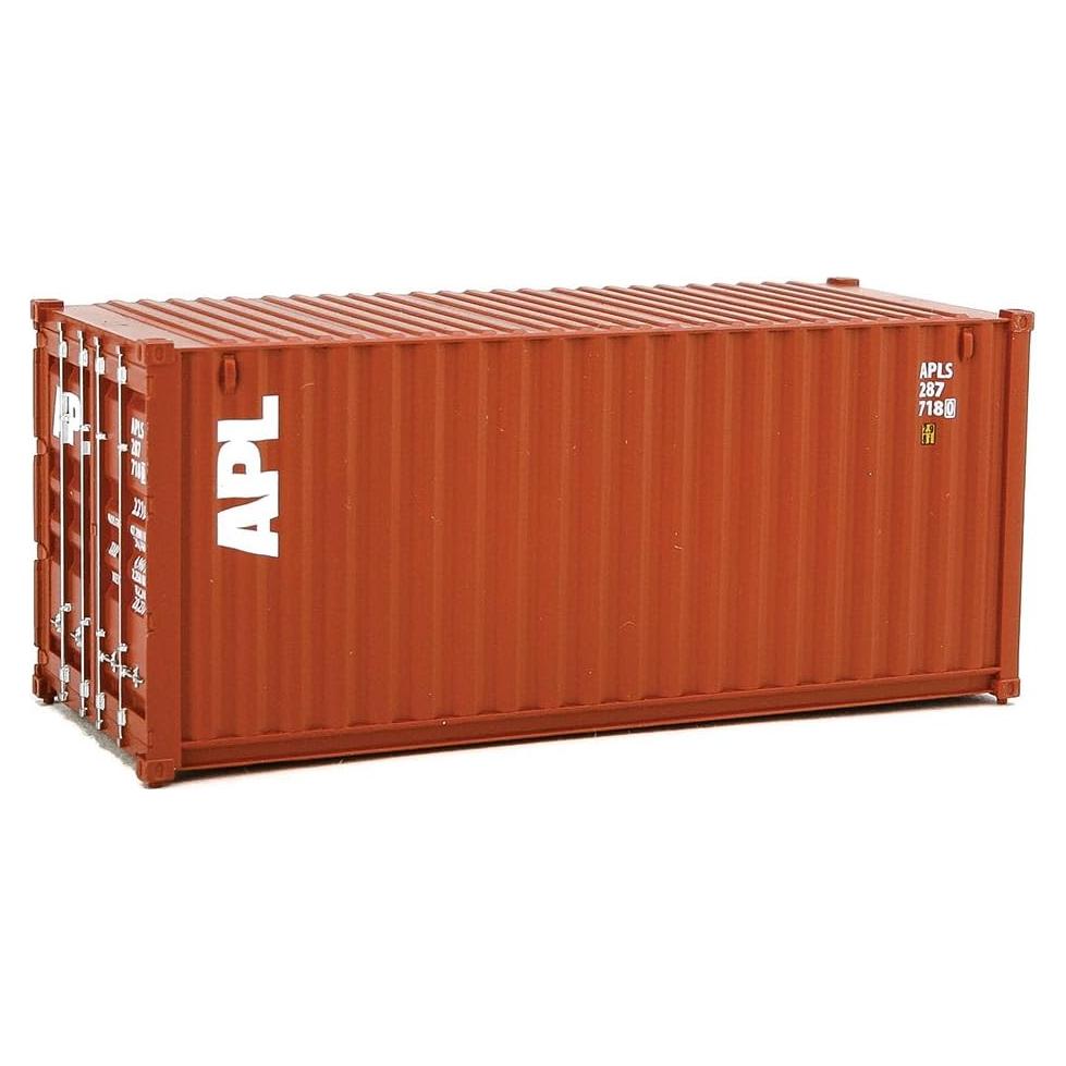 Contenedor Corrugado HO Walthers 20 pies American President