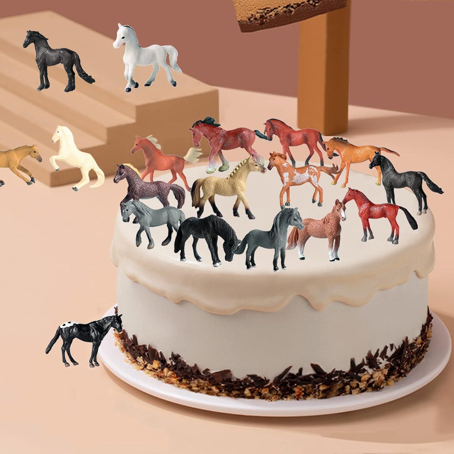 Set de 18 Figuras de Caballos RCOMG - Juguetes Educativos para Niños