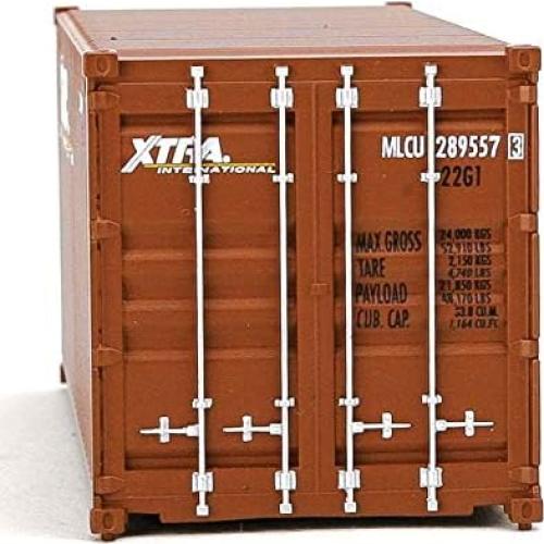 Contenedor Corrugado HO Walthers Xtra Leasing 20 pies