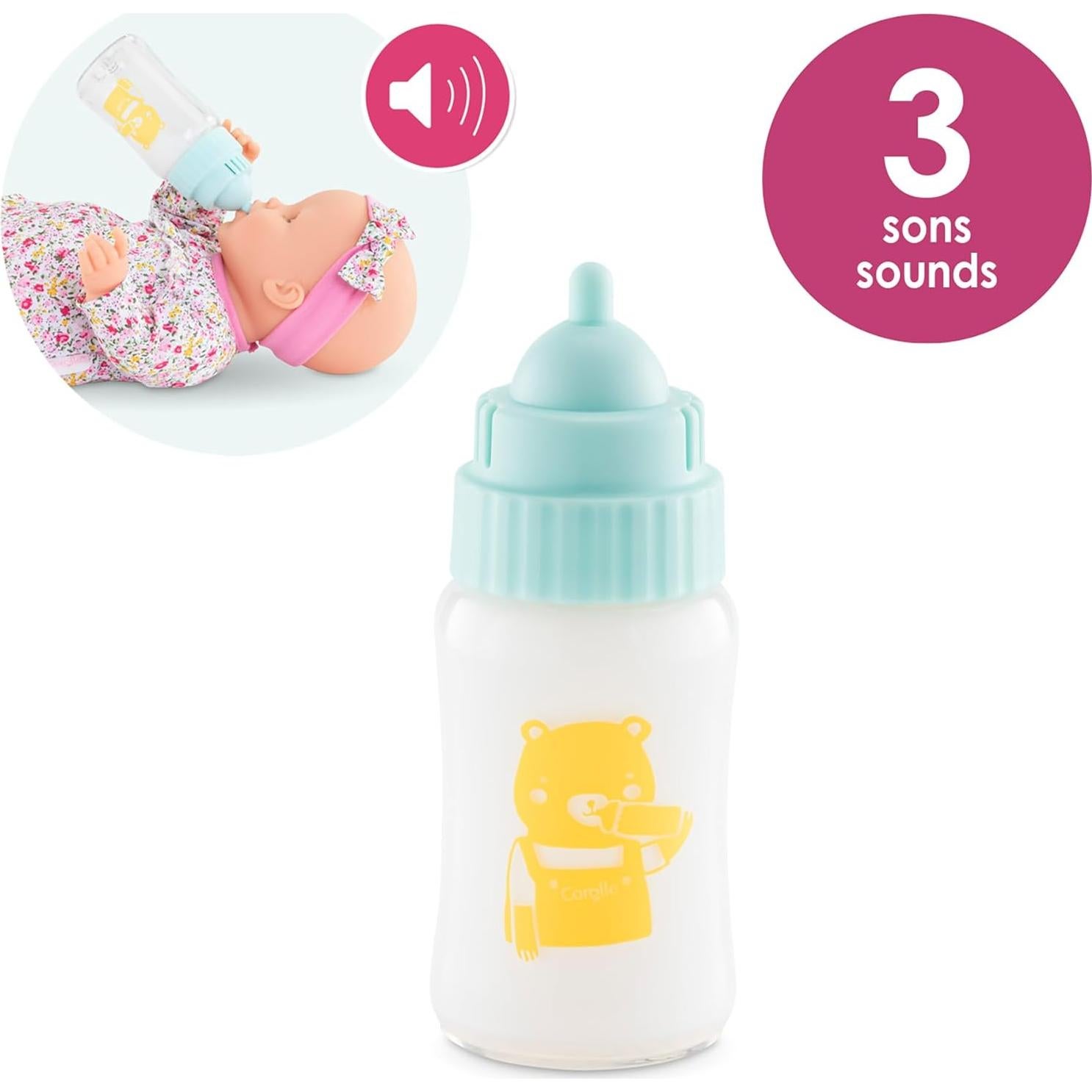 Accesorio Corolle Botella de Leche Mágica para Muñecas 35-43 cm
