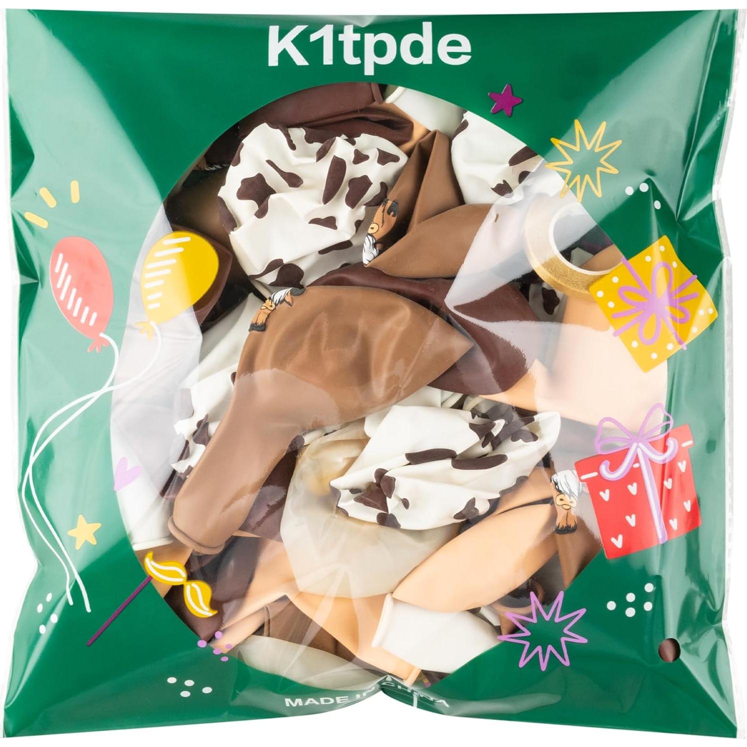 Conjunto de 50 Globos de Vaca de las Tierras Altas K1tpde