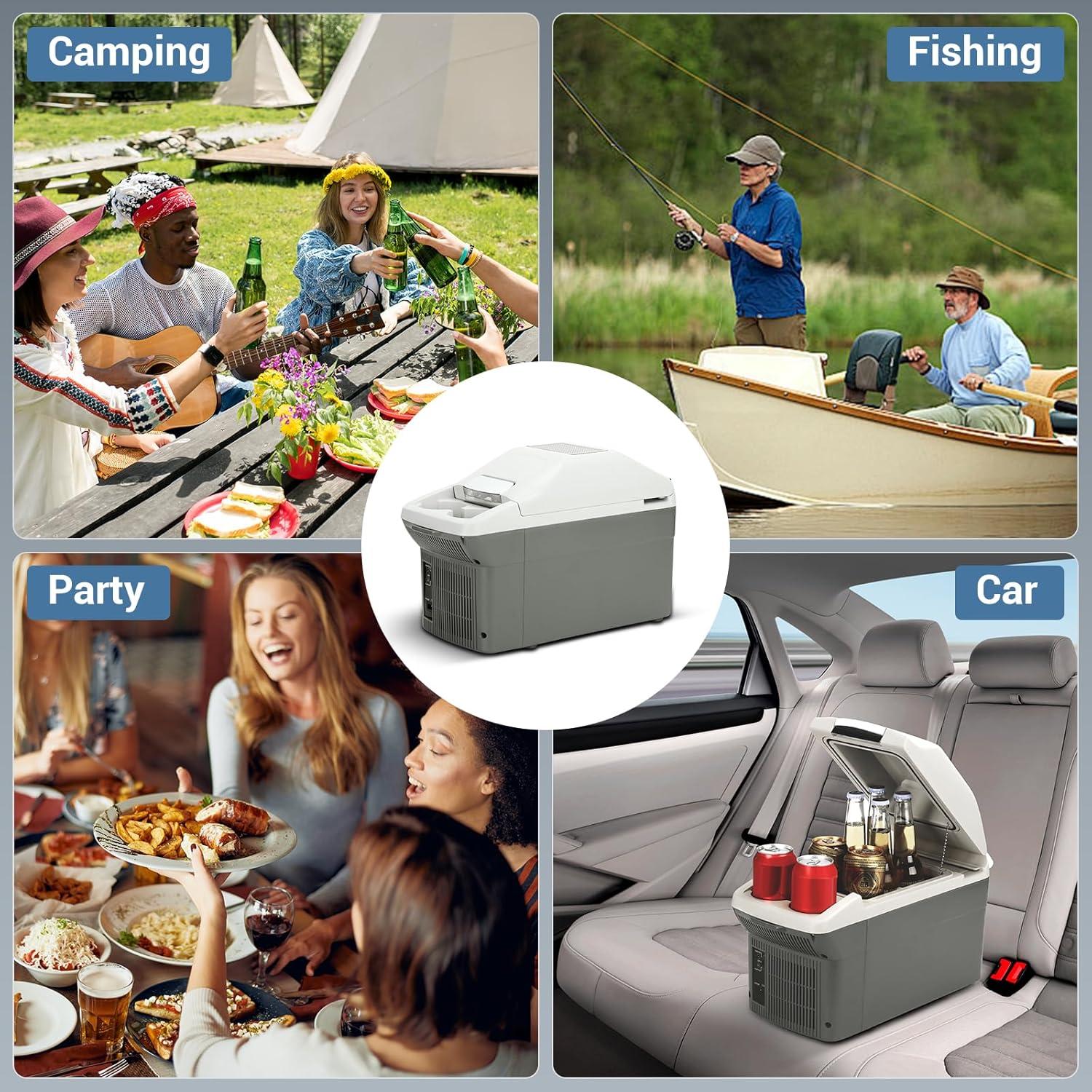 Refrigerador Portátil PUNEDA PN09 9L 12V/110V Doble Función