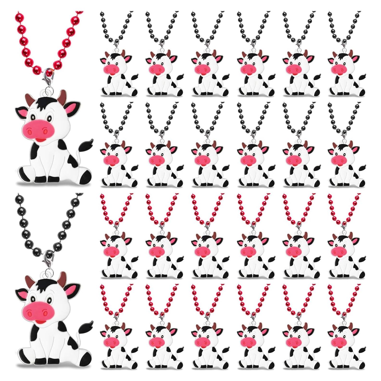 Collares de Vaca CiciBear 24 Pack para Fiesta y Celebraciones