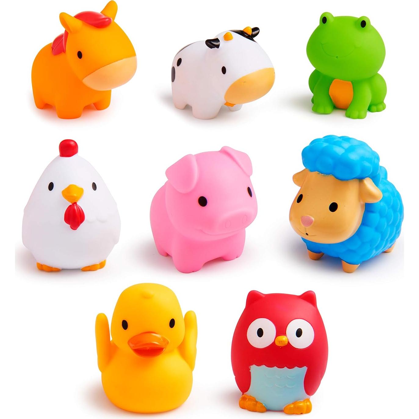 Juguetes de Baño Munchkin® Farm™ Animales Flotantes y Barcos
