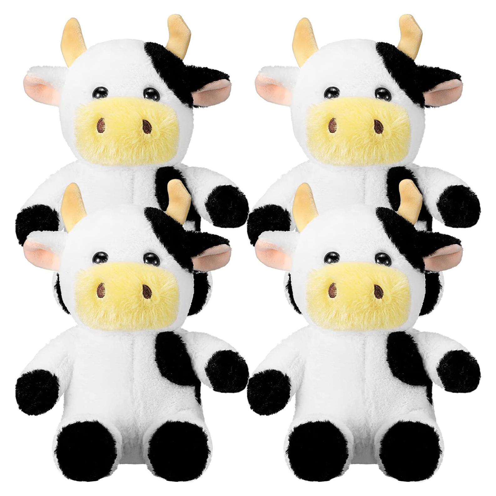 Juguetes de Peluche de Vaca Wettarn - 4 Pcs 24.89 cm