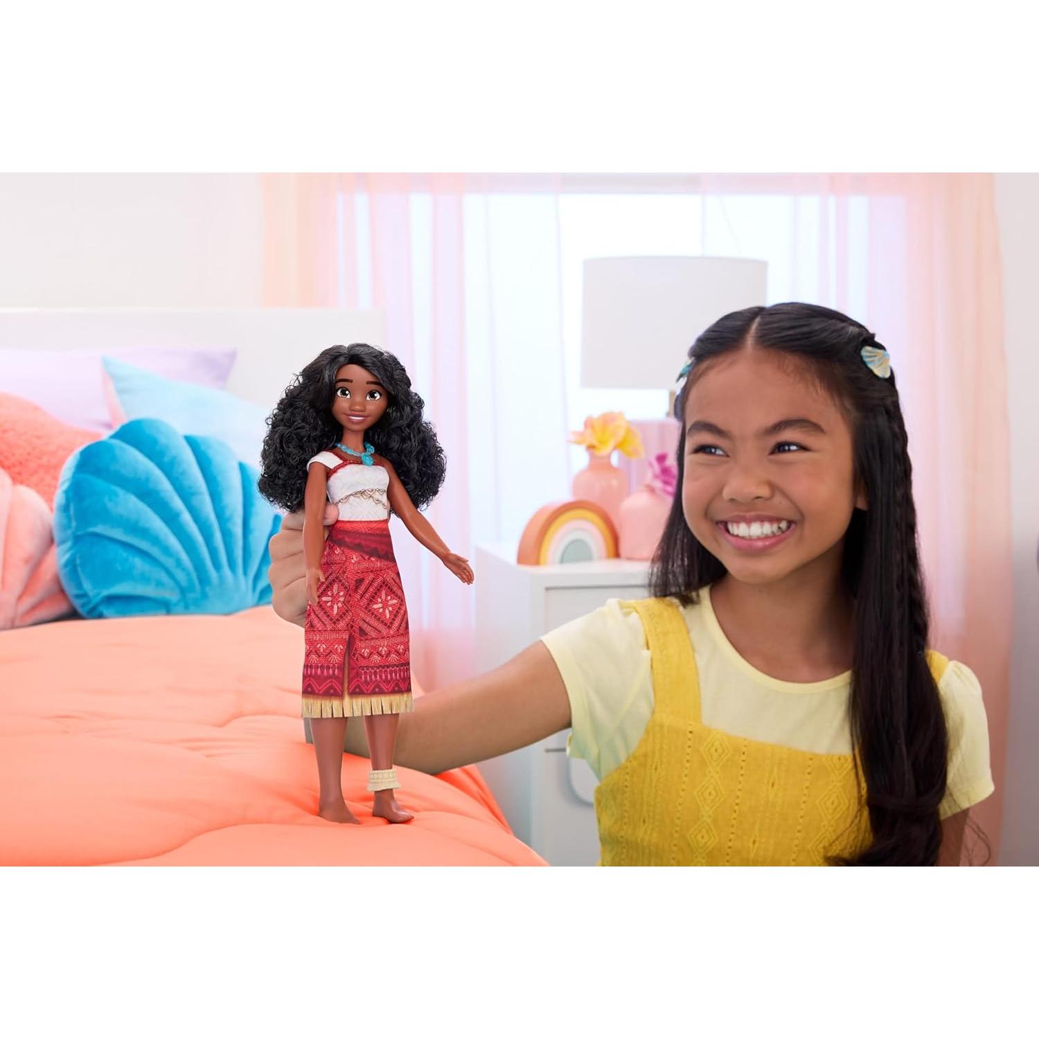 Muñeca de Moda Moana 2 Mattel con Atuendo Removible y Accesorios