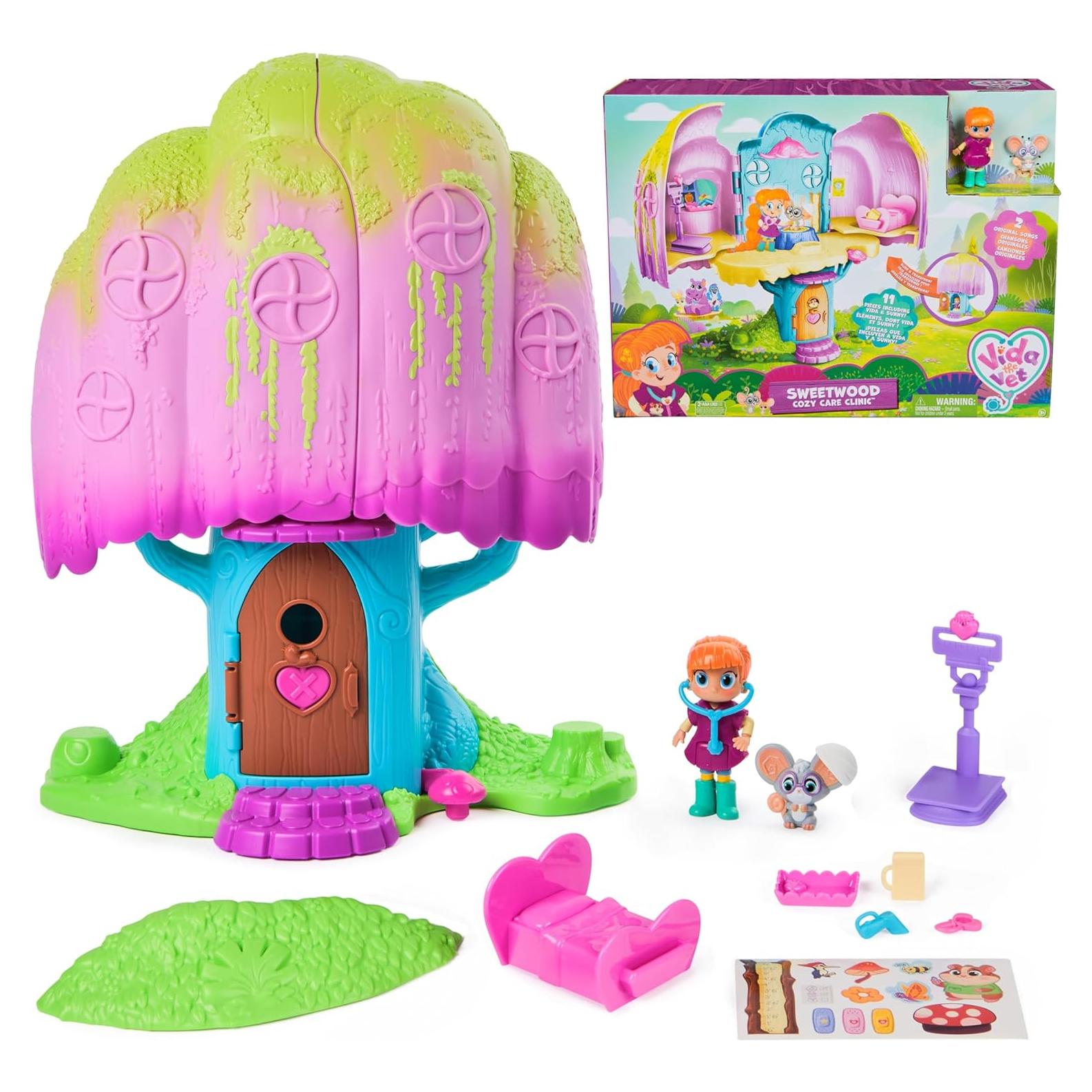 Juego de Clínica Veterinaria Spin Master 30.48 cm con Accesorios