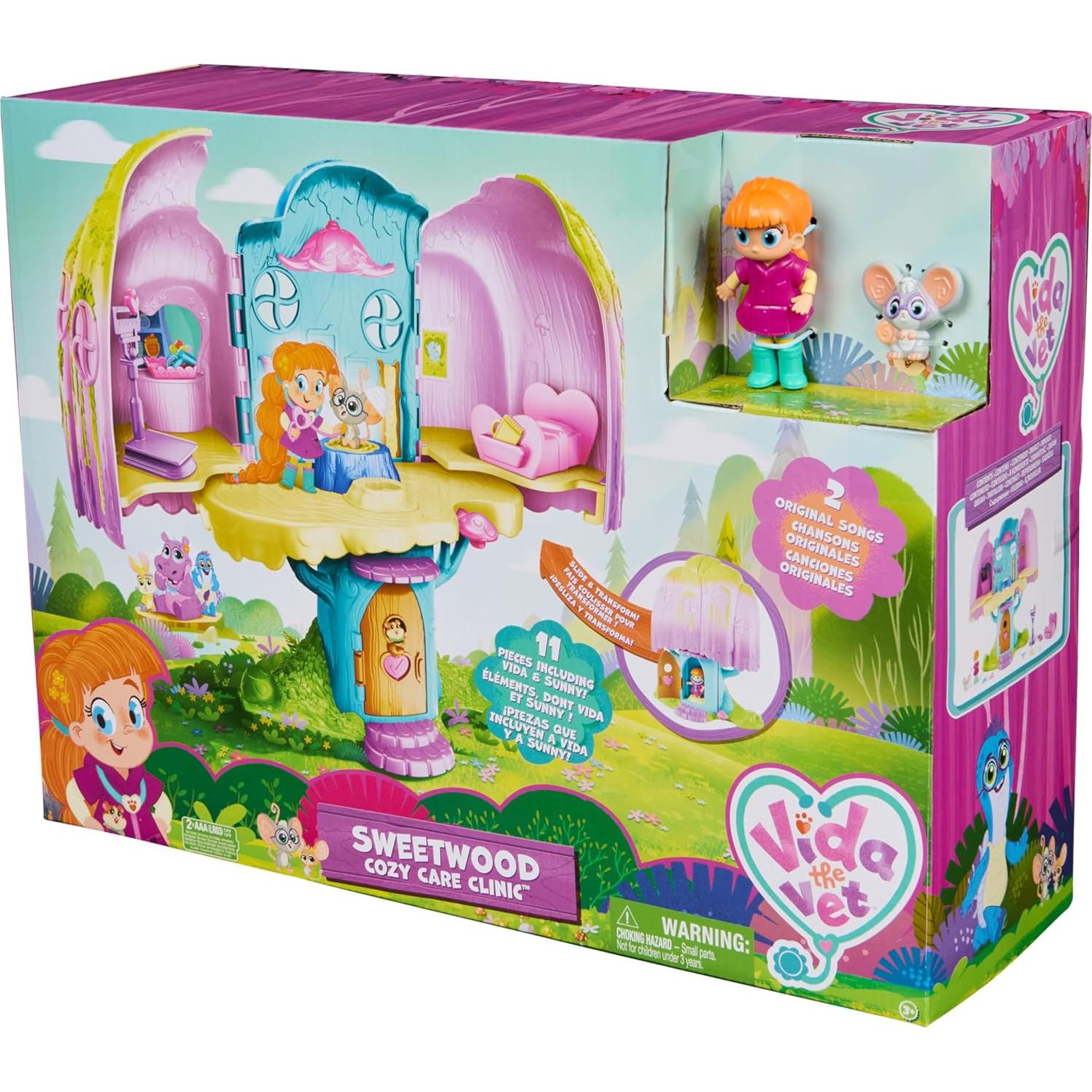 Juego de Clínica Veterinaria Spin Master 30.48 cm con Accesorios