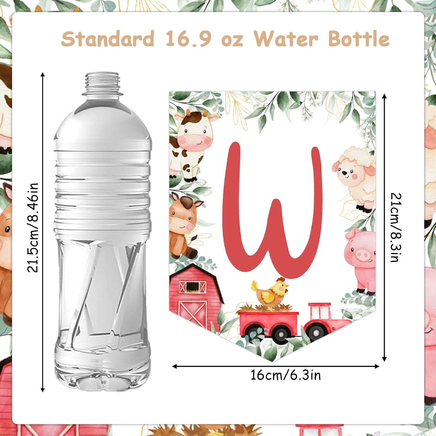 Banner Baby Shower Animales de Granja Cheereveal Rojo y Azul