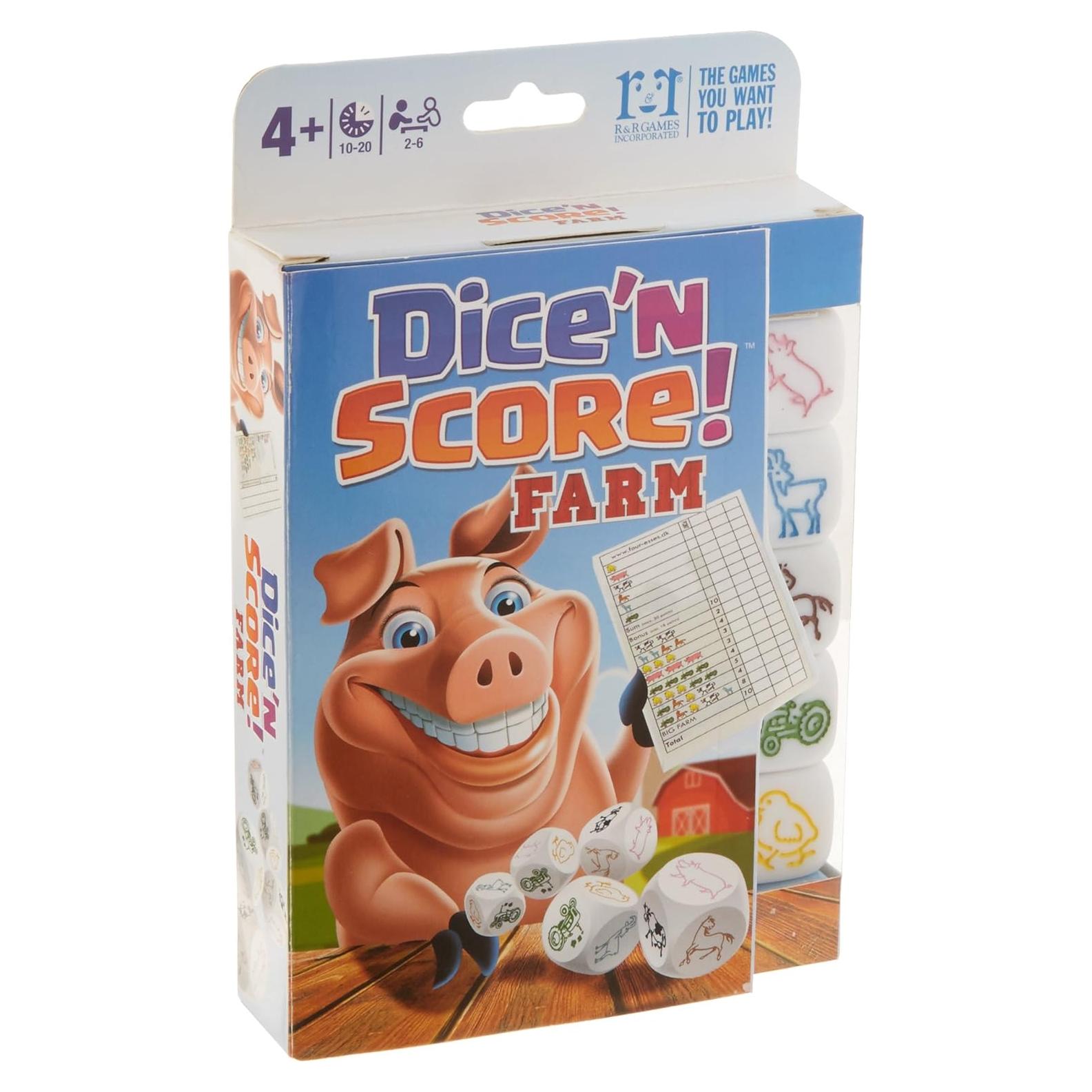 Juego de Dados R&R Games N' Puntuación - Familiar Granja