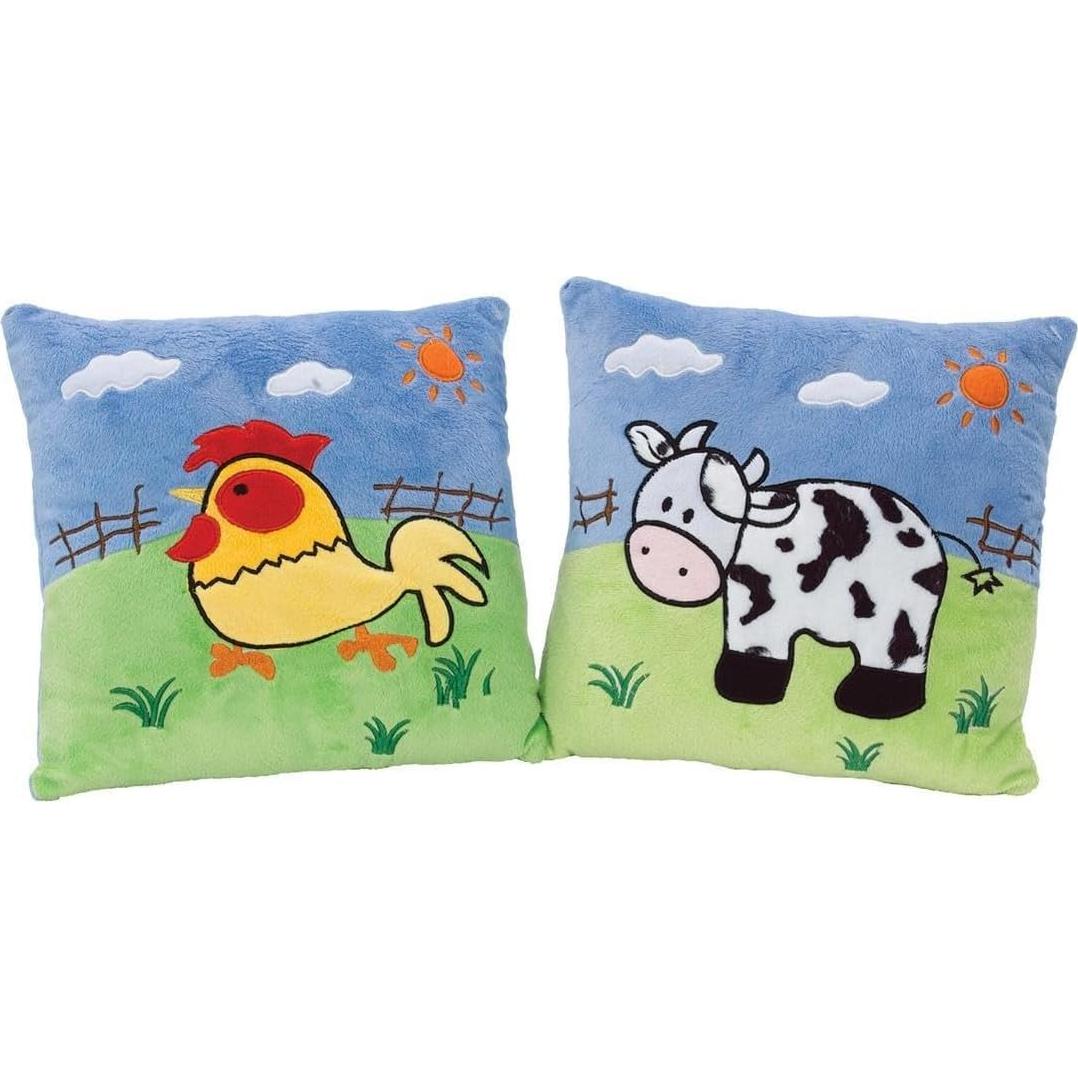 Cojines de Animales de Granja Kaplan - Set de 5 Multicolor