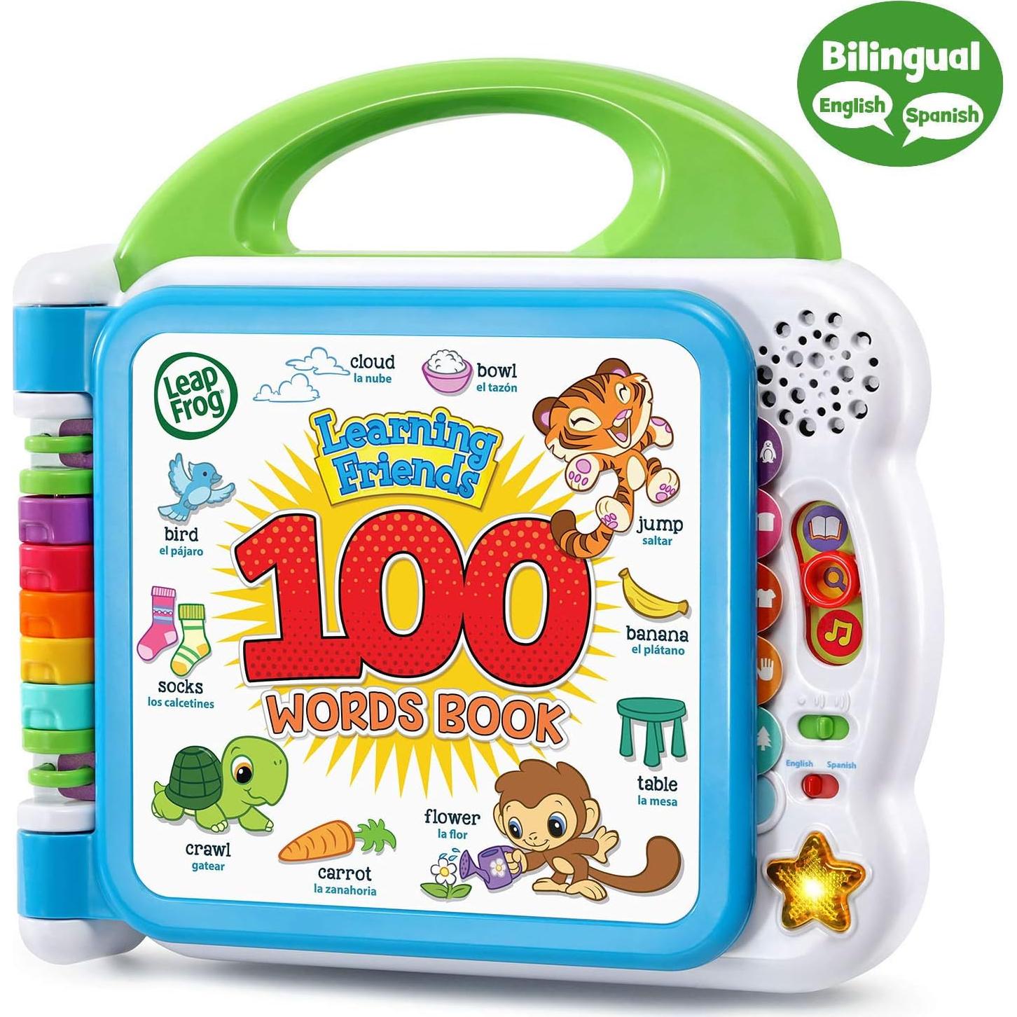 Set de Libros Interactivos LeapFrog 100 Palabras y Animales