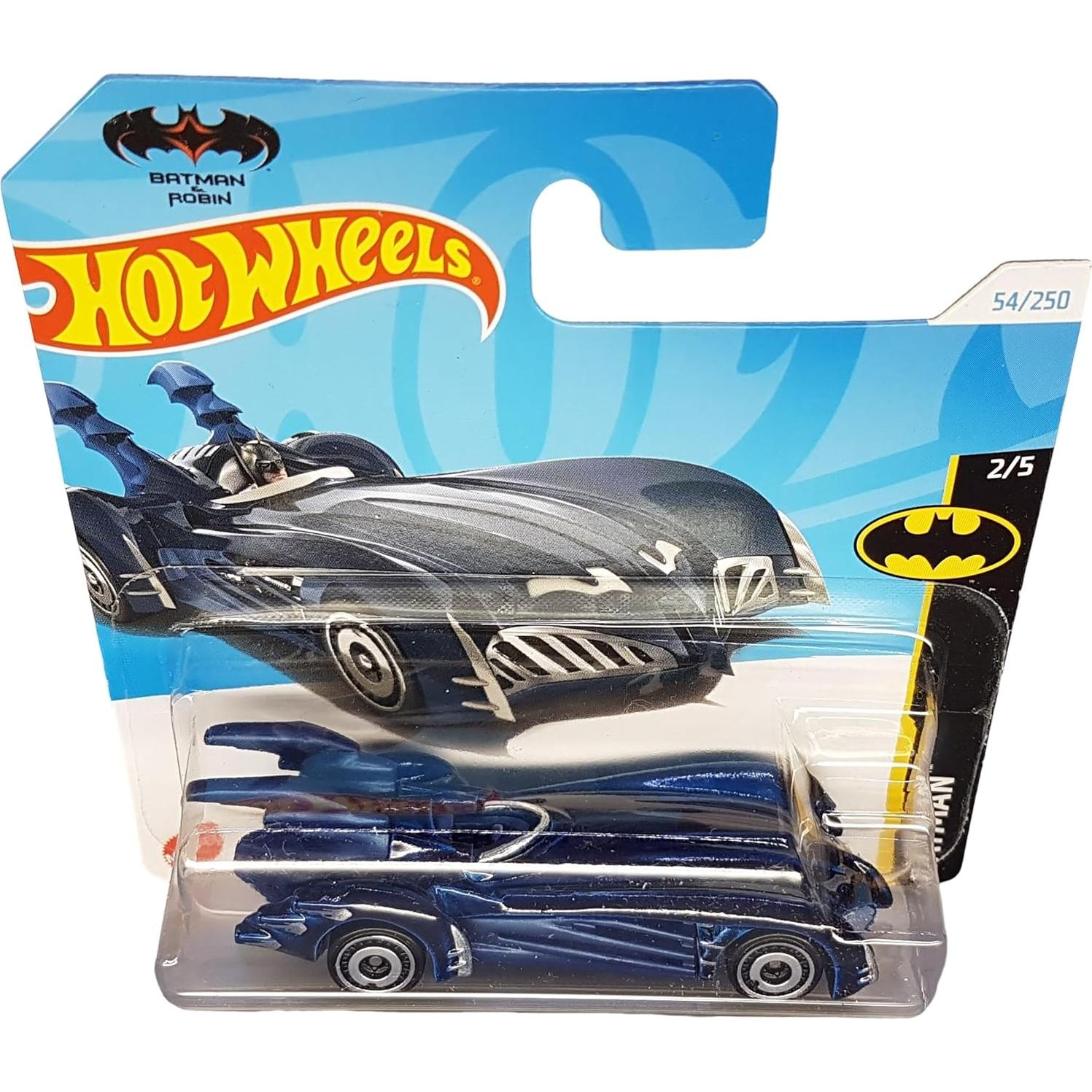 Hot Wheels Batmóvil Batman y Robin 1:64 - Mattel 2024