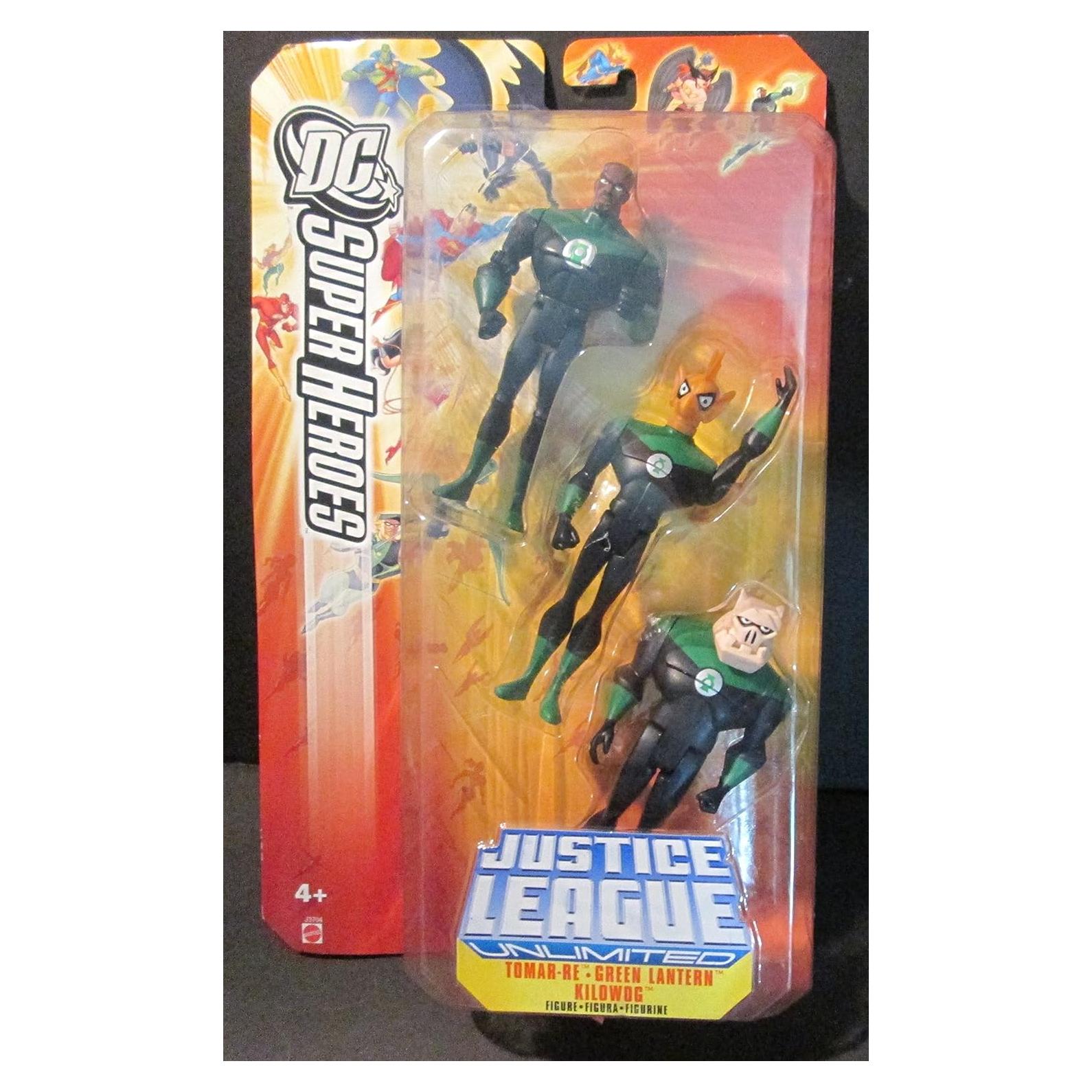 Figuras de acción Mattel Justice League Unlimited 3 pack