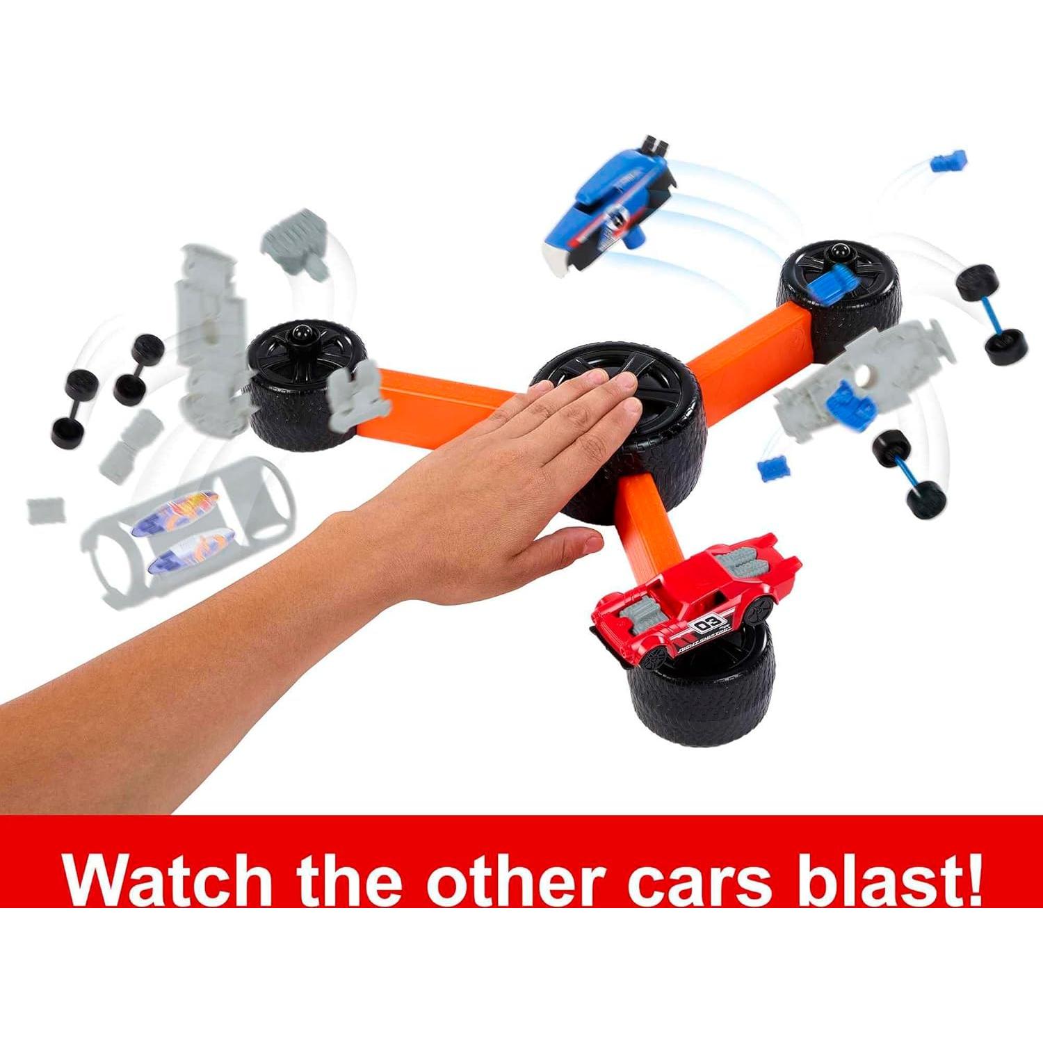 Juego de Fichas Hot Wheels 5-en-1 Mattel para Niños