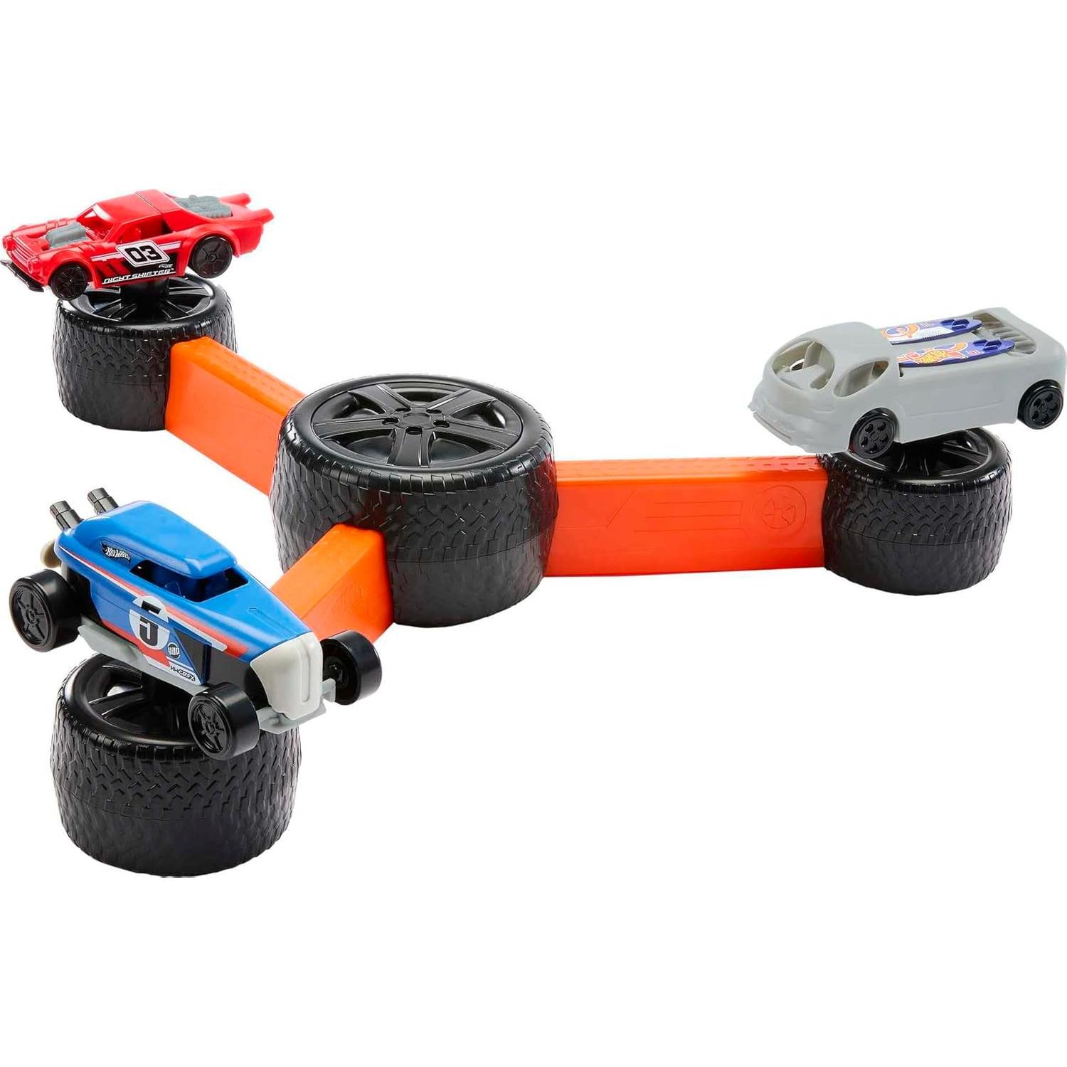 Juego de Fichas Hot Wheels 5-en-1 Mattel para Niños