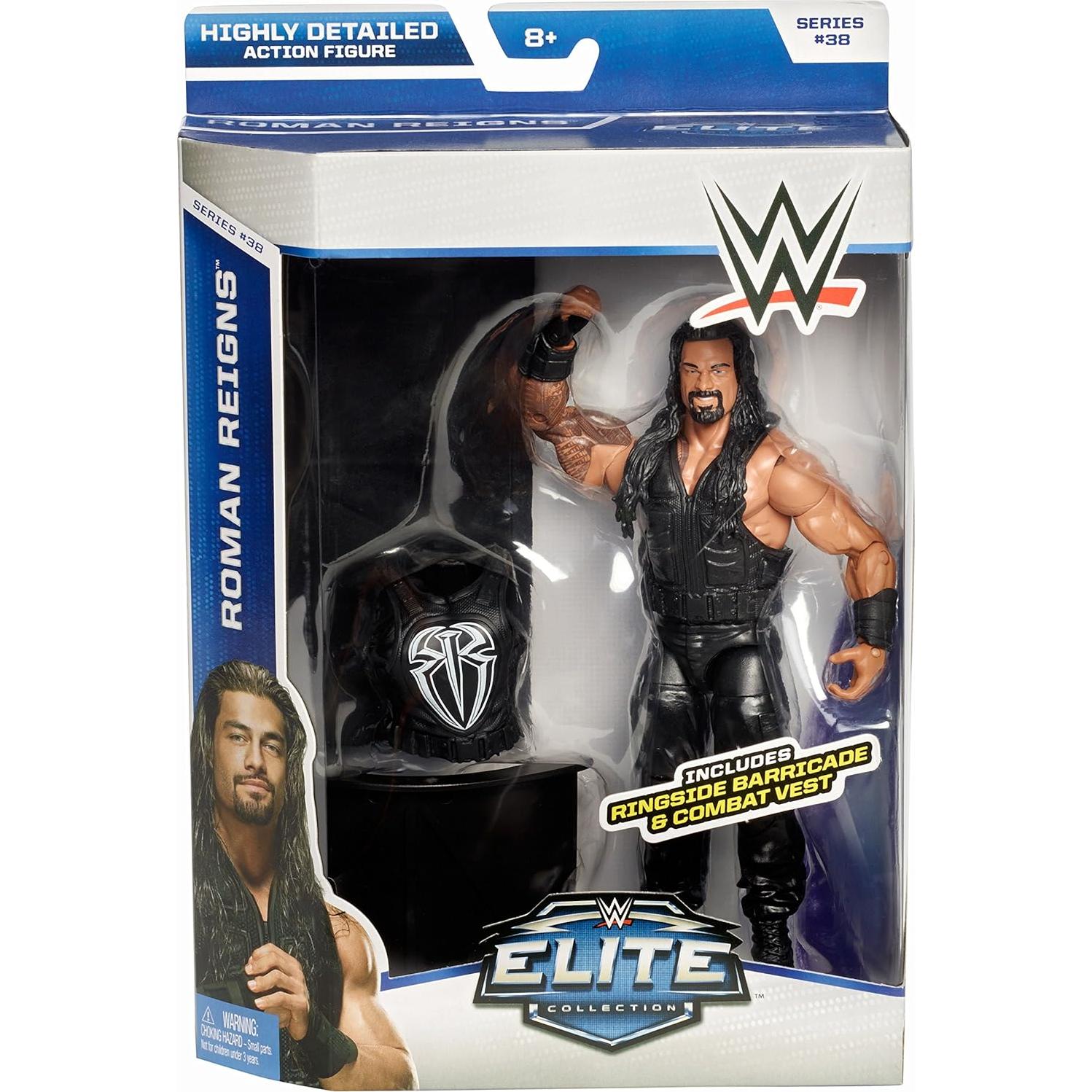 Figura Elite WWE Mattel #38 con Accesorios 17.78 cm