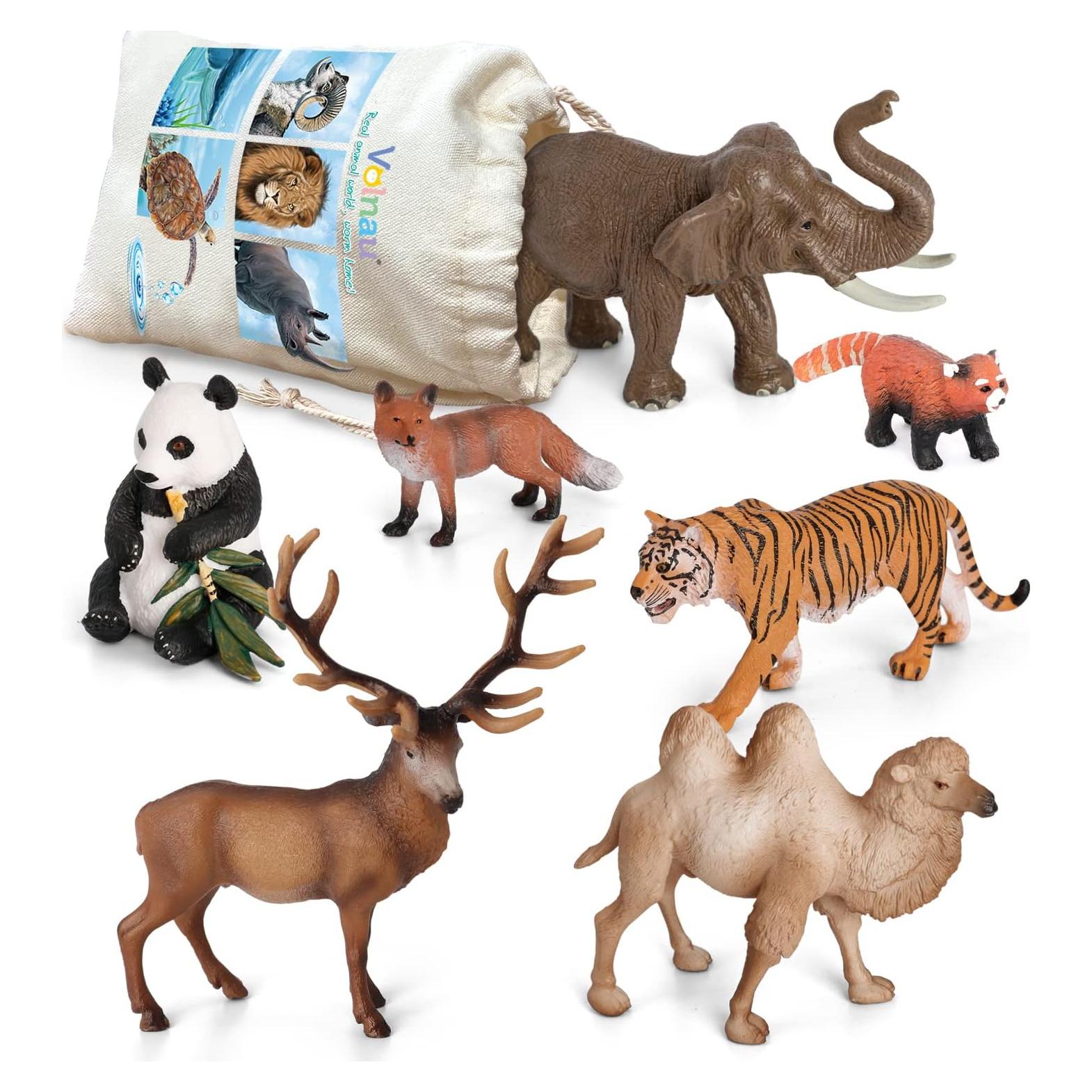 Set de 7 Figuras de Animales de Asia Volnau - Educativo