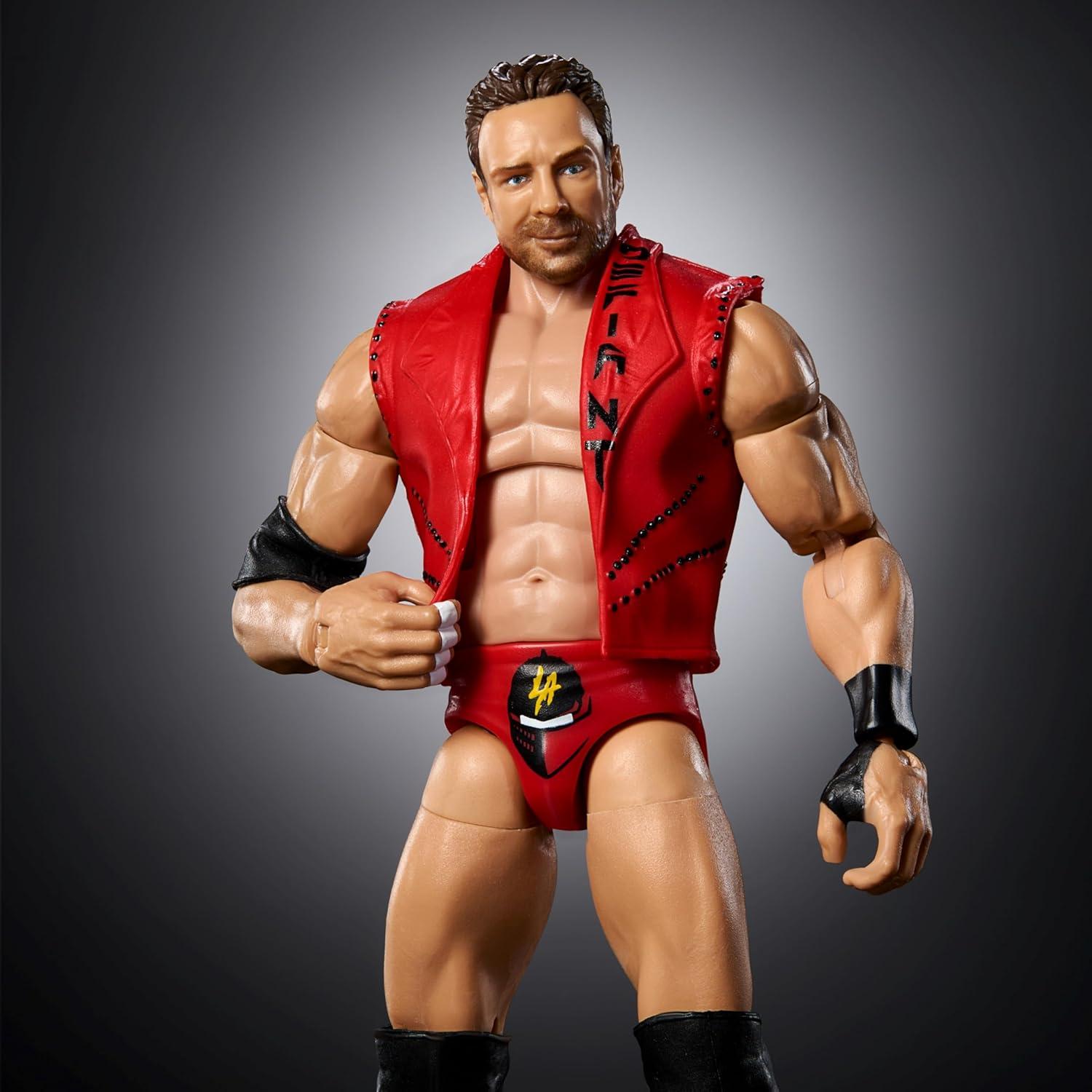 Figura de Acción Elite Mattel WWE LA Knight 15.24 cm