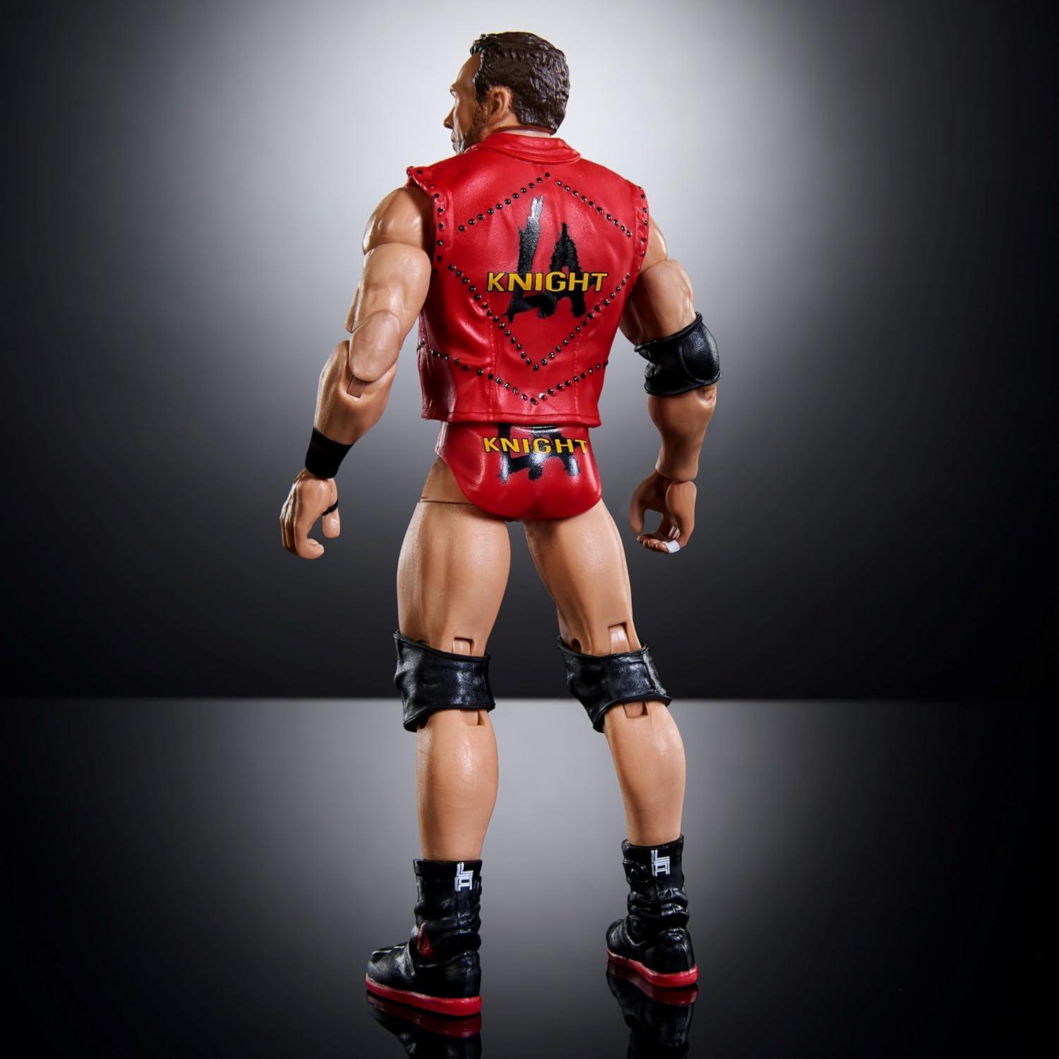 Figura de Acción Elite Mattel WWE LA Knight 15.24 cm