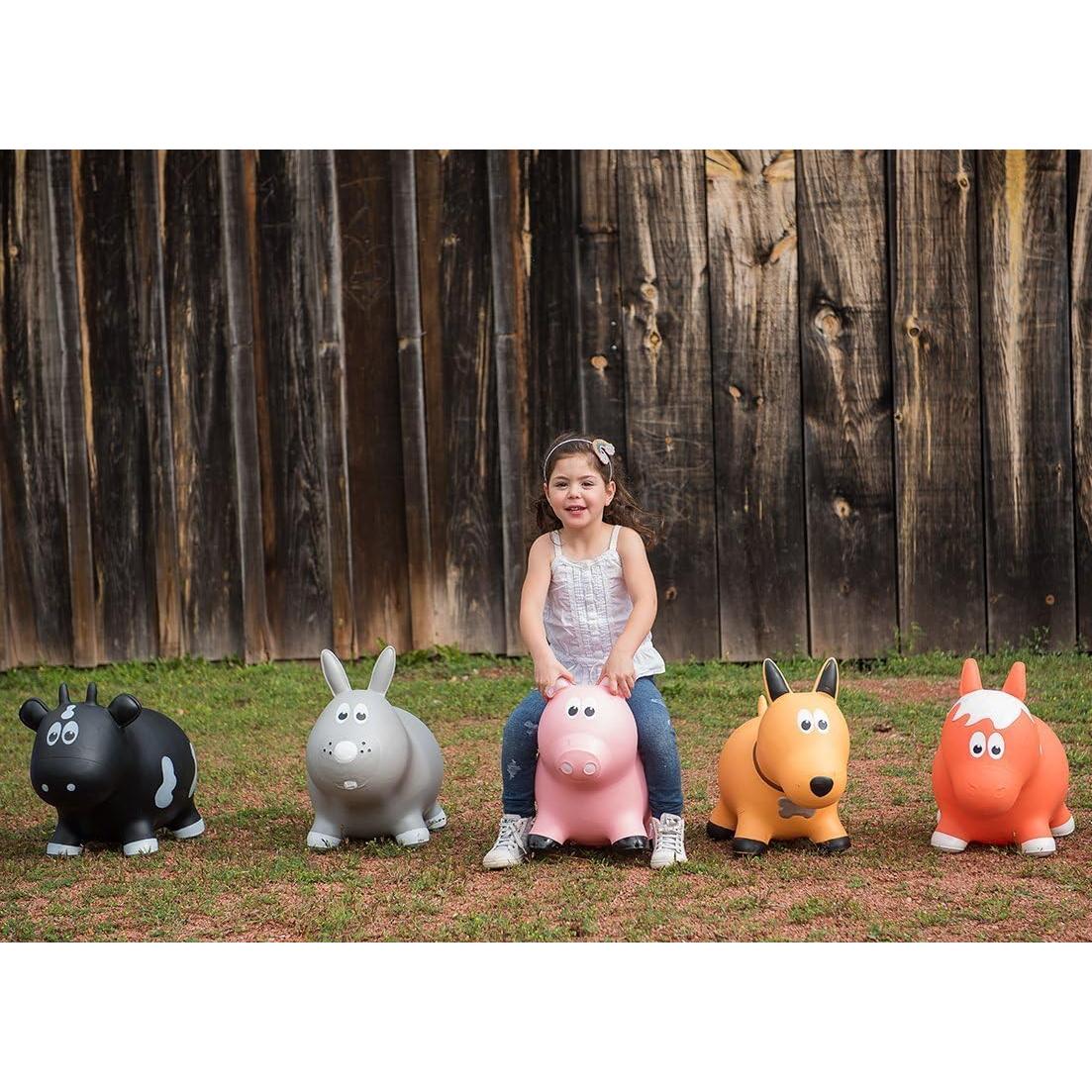 Conejo Inflable Farm Hoppers CJM Kids 61x33x46cm 1.36kg