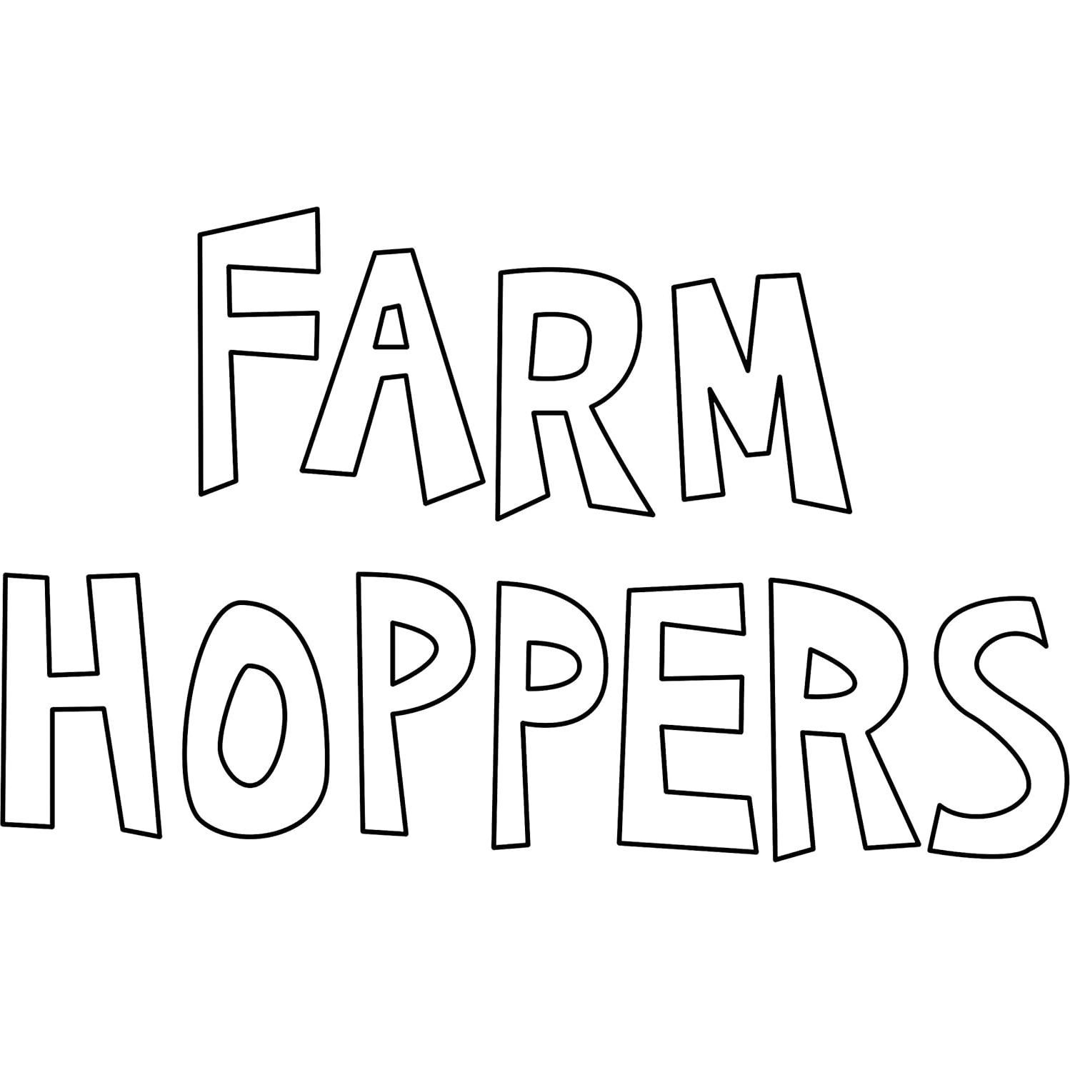 Conejo Inflable Farm Hoppers CJM Kids 61x33x46cm 1.36kg