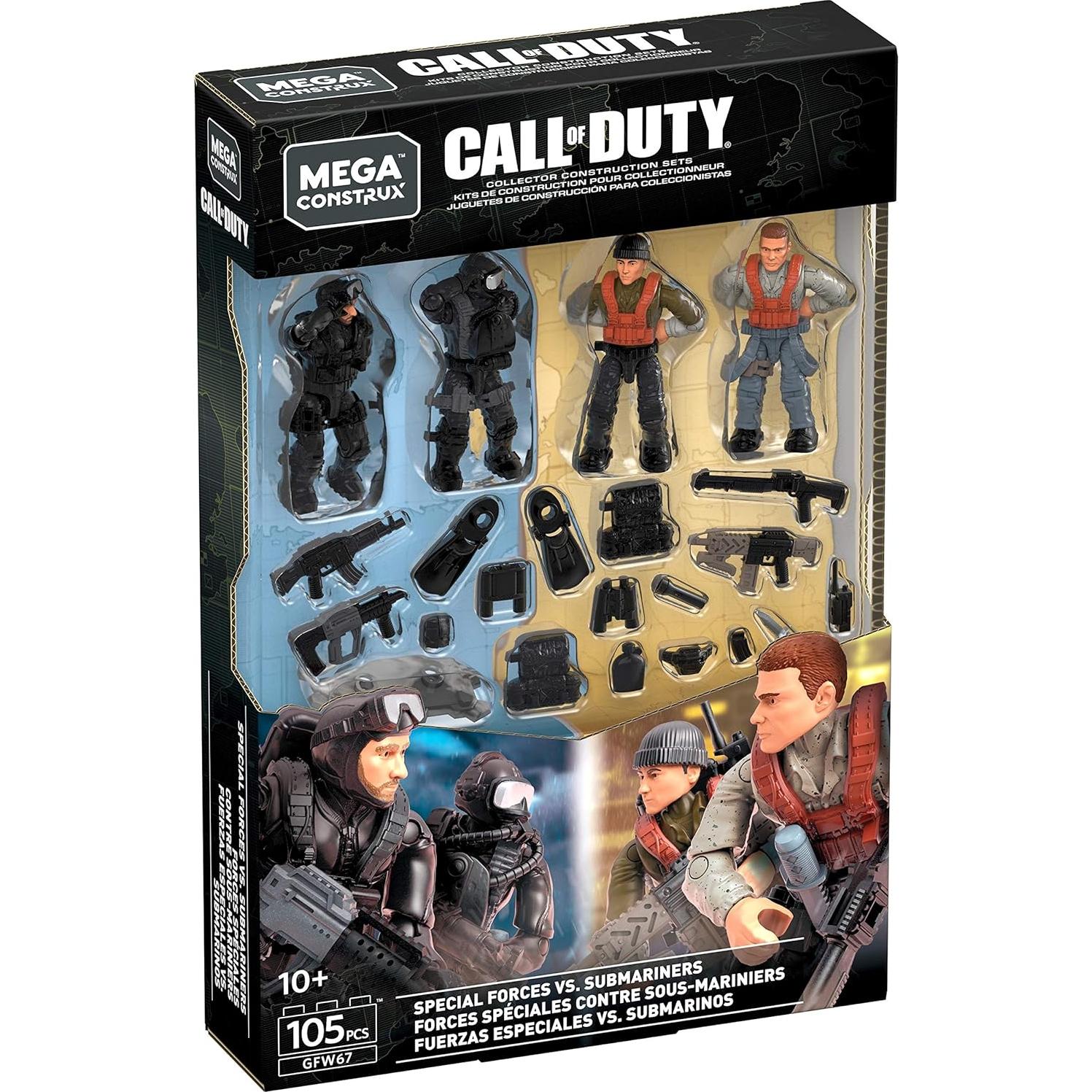 Mega Construx Call of Duty Fuerzas Especiales vs Submarinistas