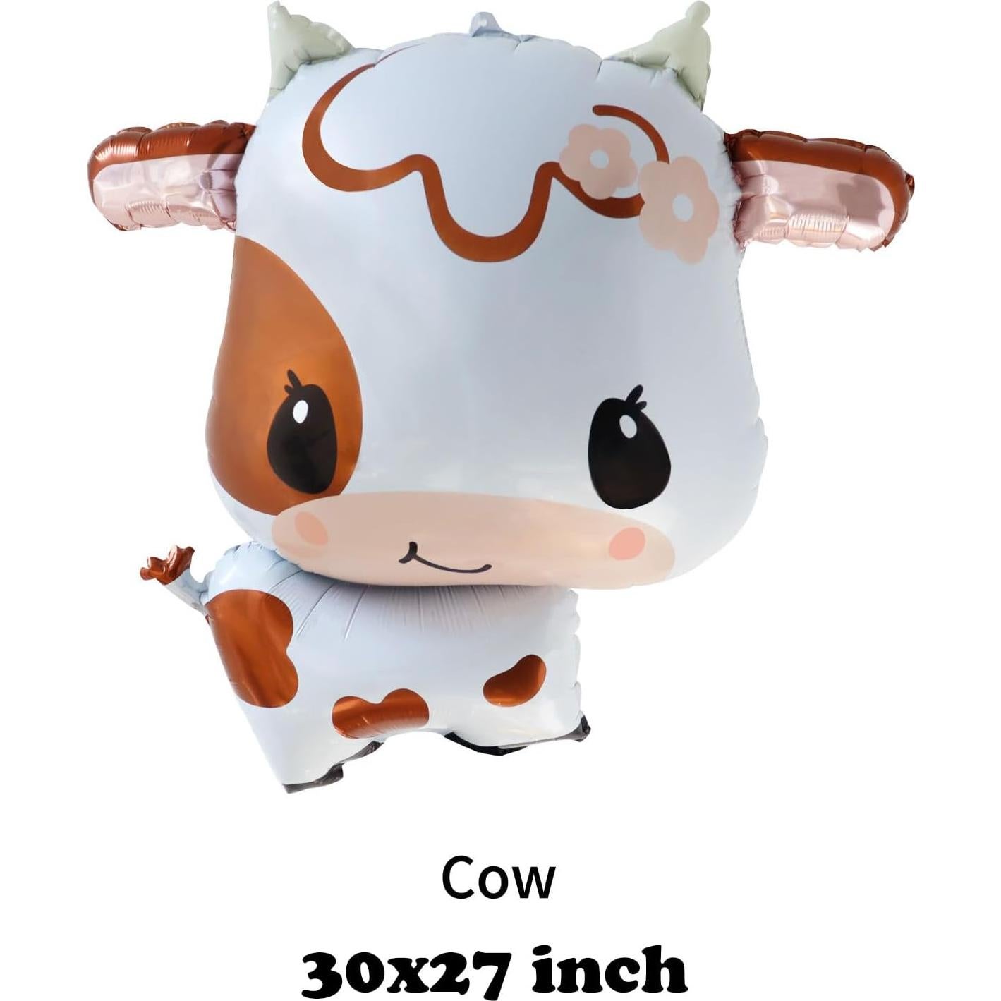 3PCS Globos de Vaca Gallasy 76.2x68.6 cm para Fiesta