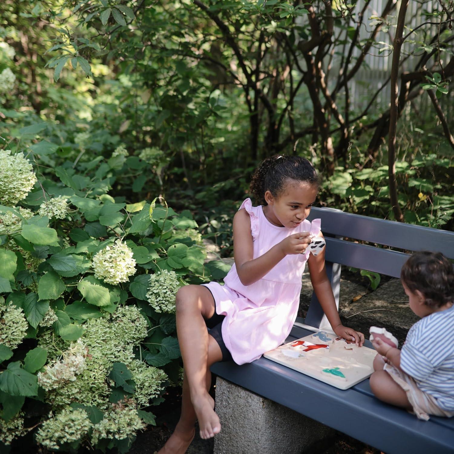 Rompecabezas de Madera Mushie Granja 8 Piezas 29.7 cm