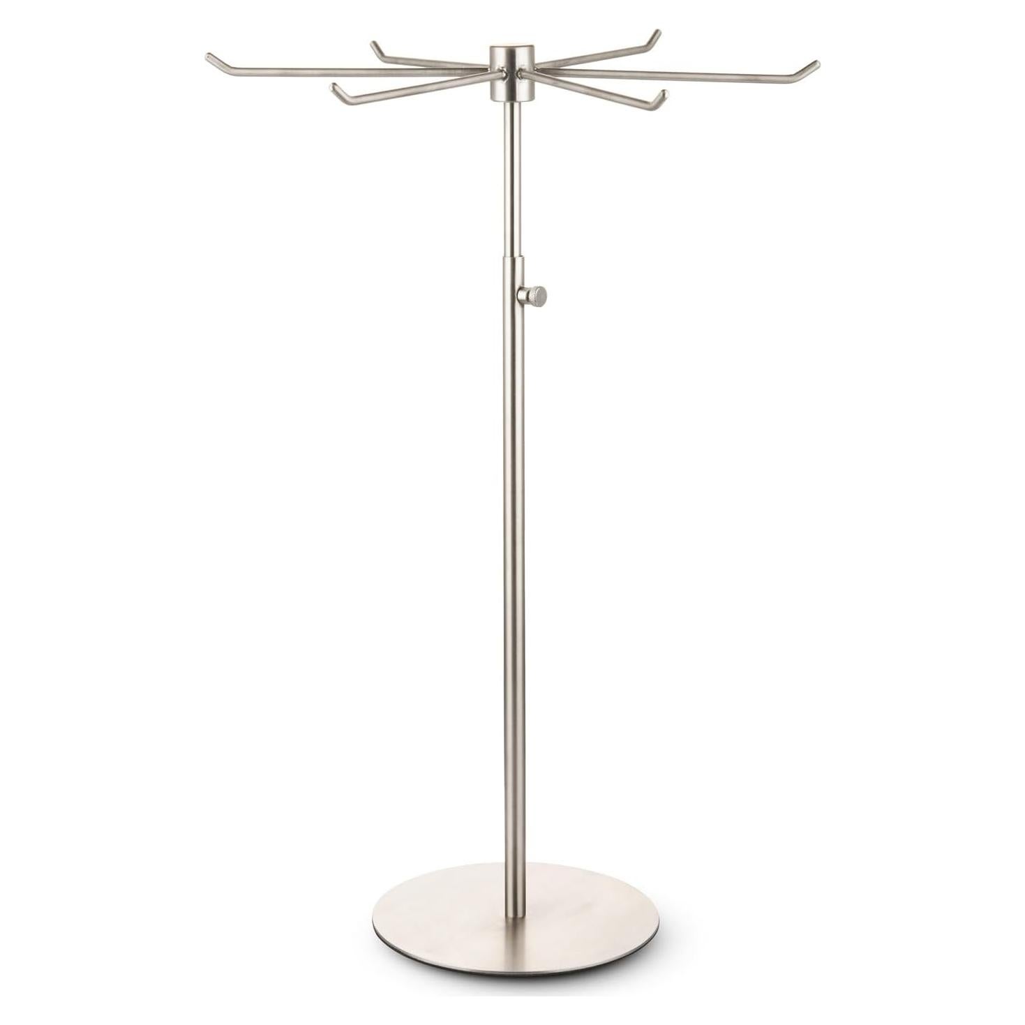 Soporte de Joyería Giratorio Bjewego Ajustable 6 Ganchos