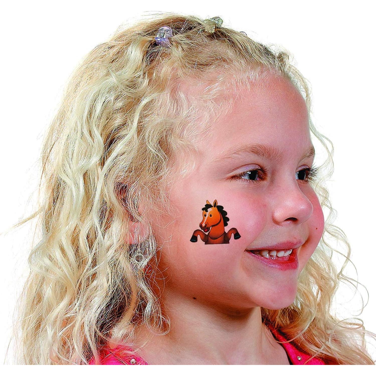 Tatuajes Temporales de Fiesta de Granja 72 Piezas - Oriental Trading