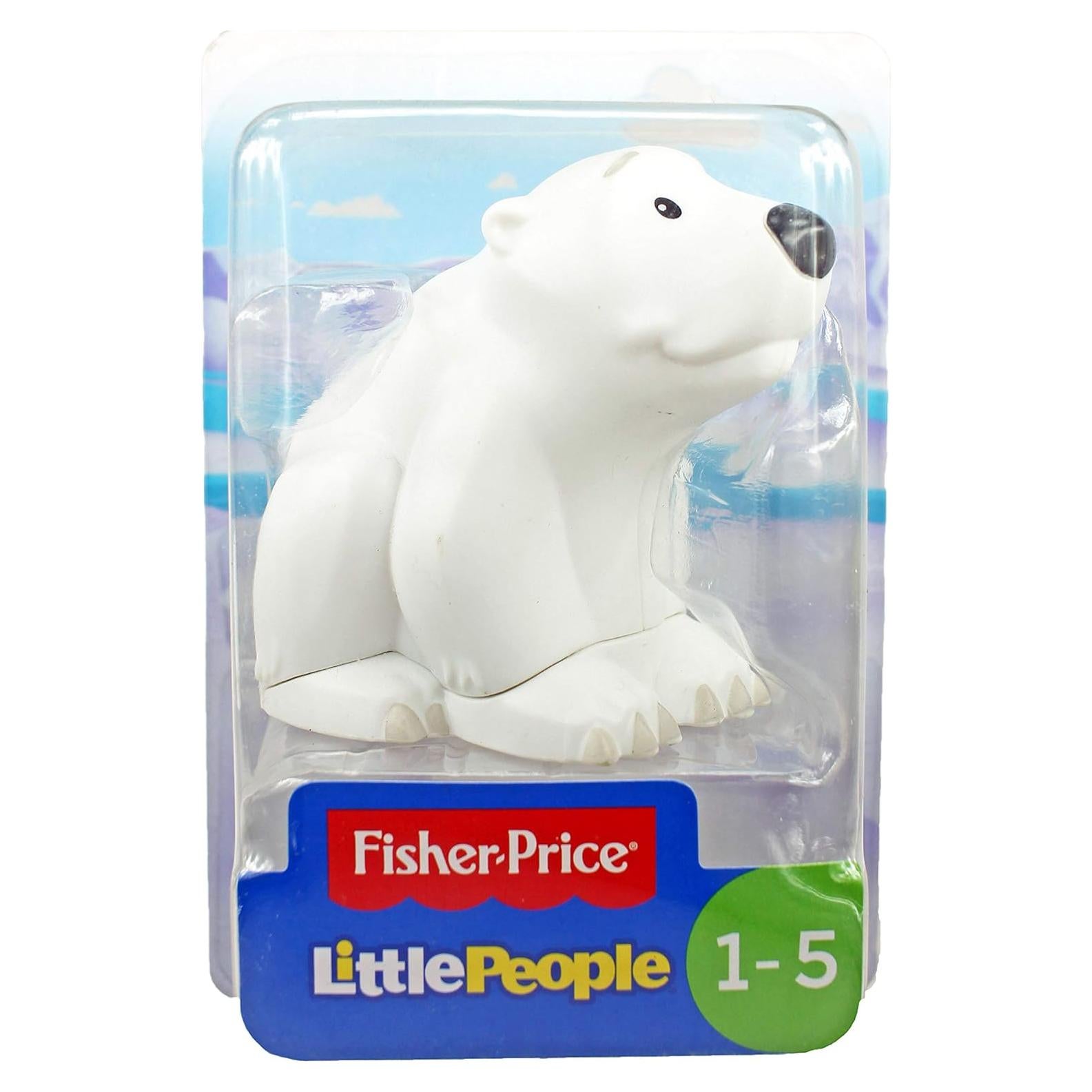 Figura Oso Polar Fisher-Price Little People 6 cm