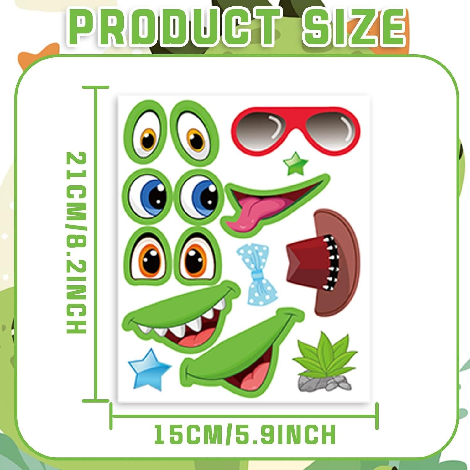 Kit de Manualidades de Animales de la Selva WPDISCZ - 48 Piezas