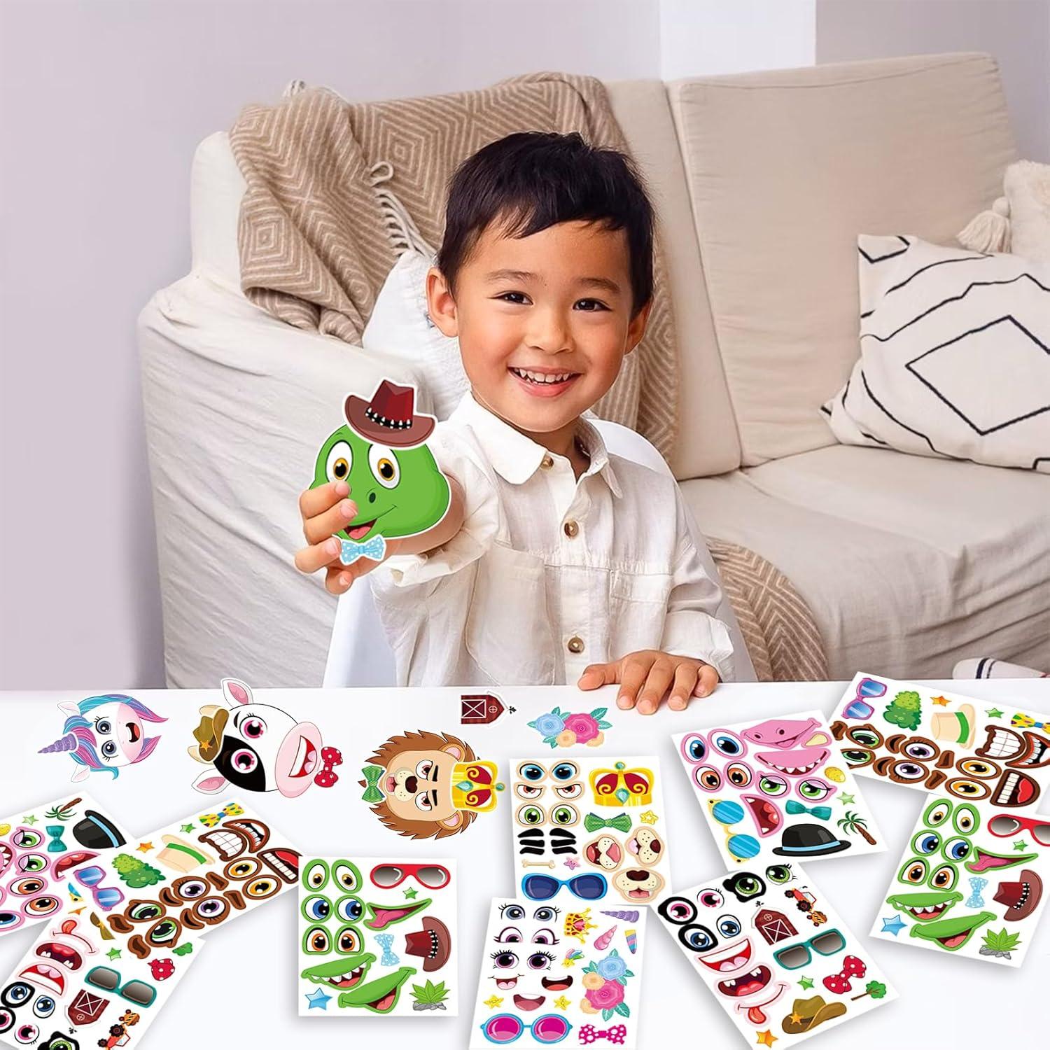 Kit de Manualidades de Animales de la Selva WPDISCZ - 48 Piezas