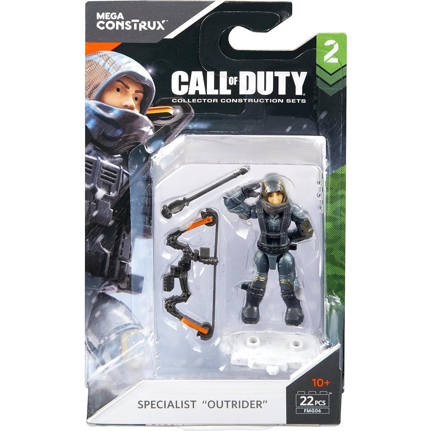 Mega Construx Call of Duty Outrider Figura de Acción 22.68g