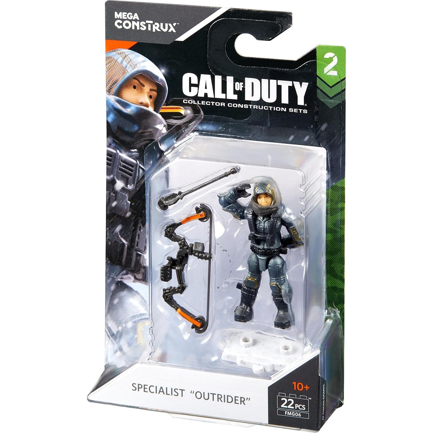 Mega Construx Call of Duty Outrider Figura de Acción 22.68g