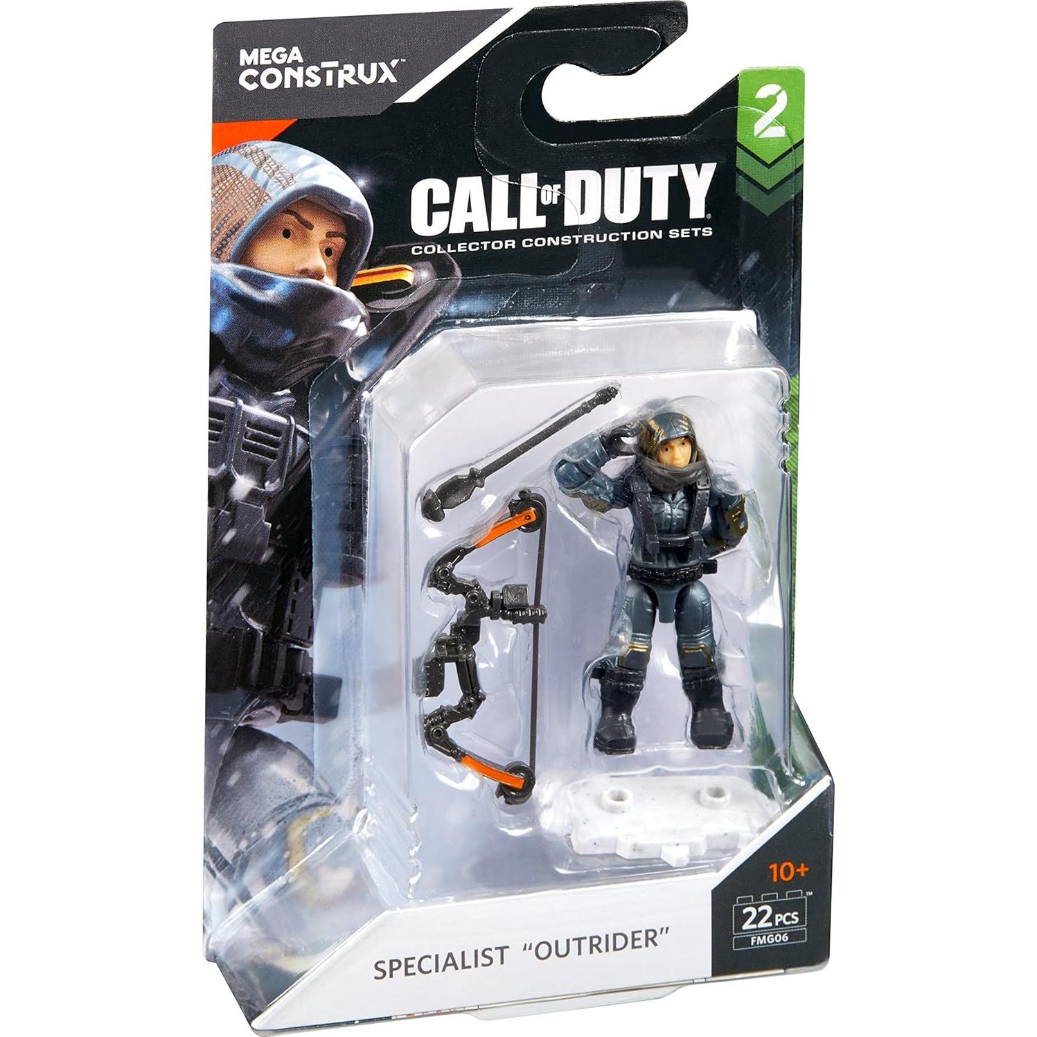 Mega Construx Call of Duty Outrider Figura de Acción 22.68g
