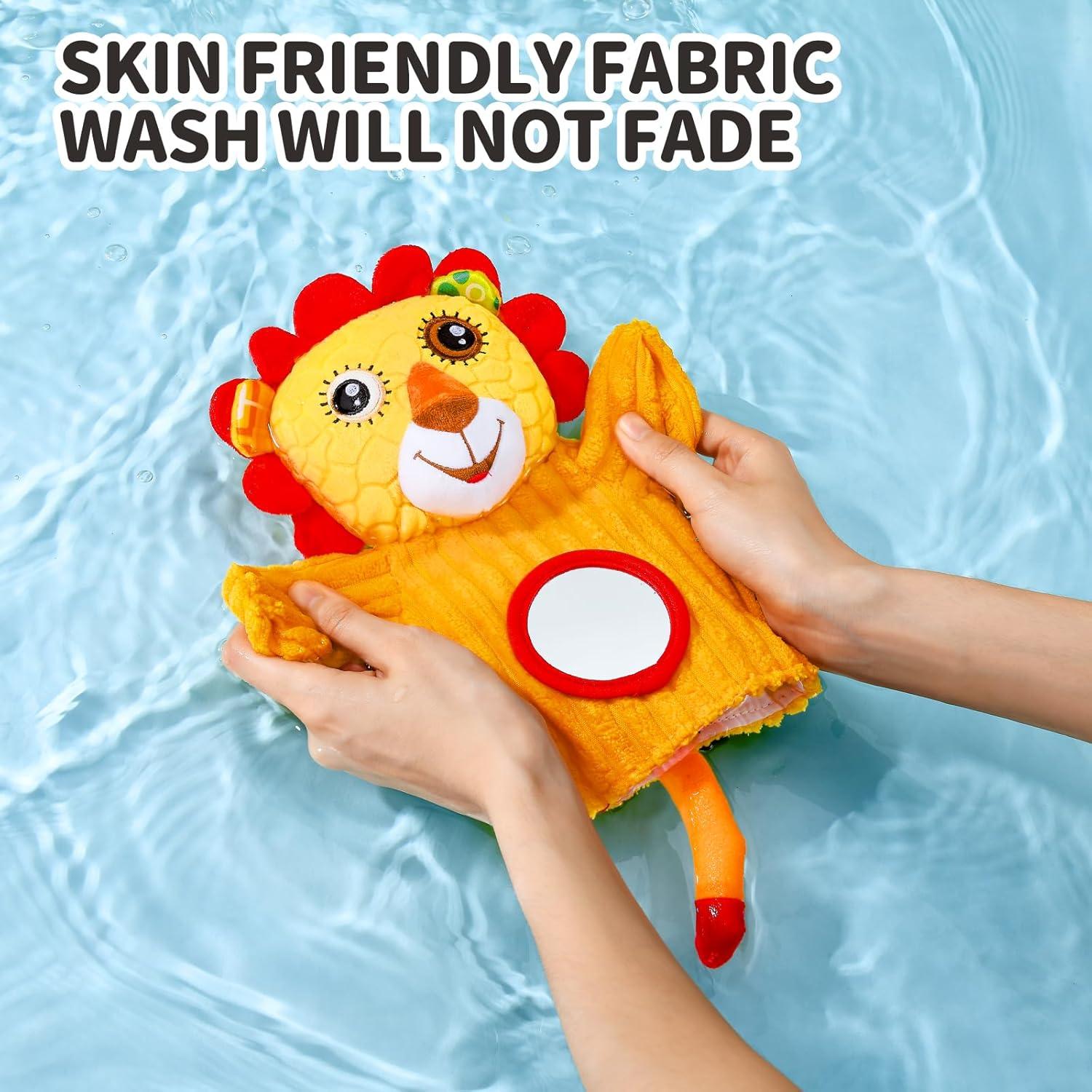 Muñecos de Mano Sensoriales Jollybaby para Bebés 0-3 Años