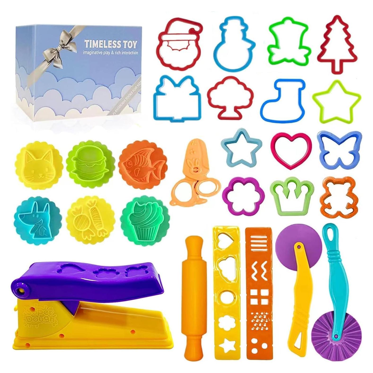 Set de Juguetes de Masa Jaees con Moldes y Accesorios