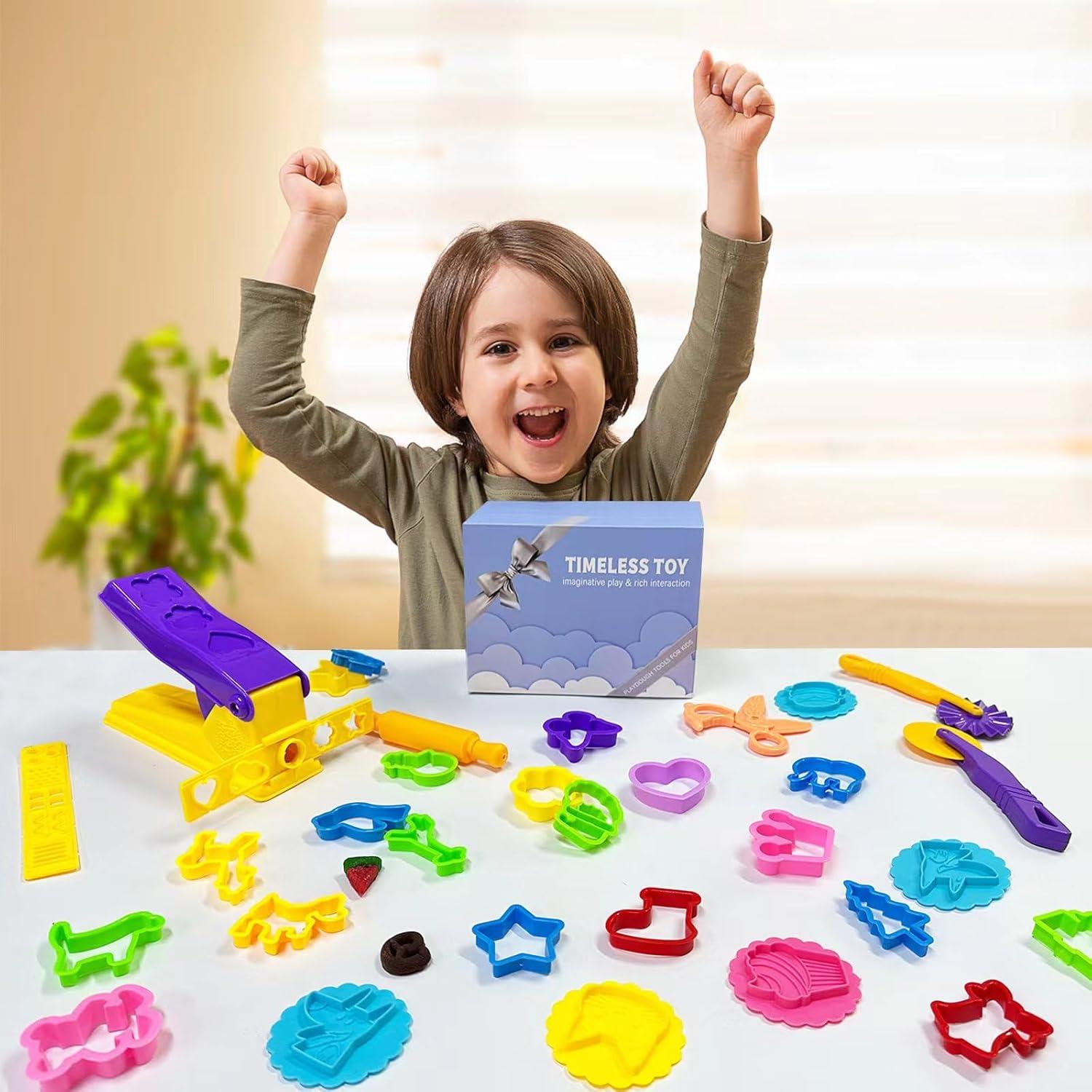 Set de Juguetes de Masa Jaees con Moldes y Accesorios