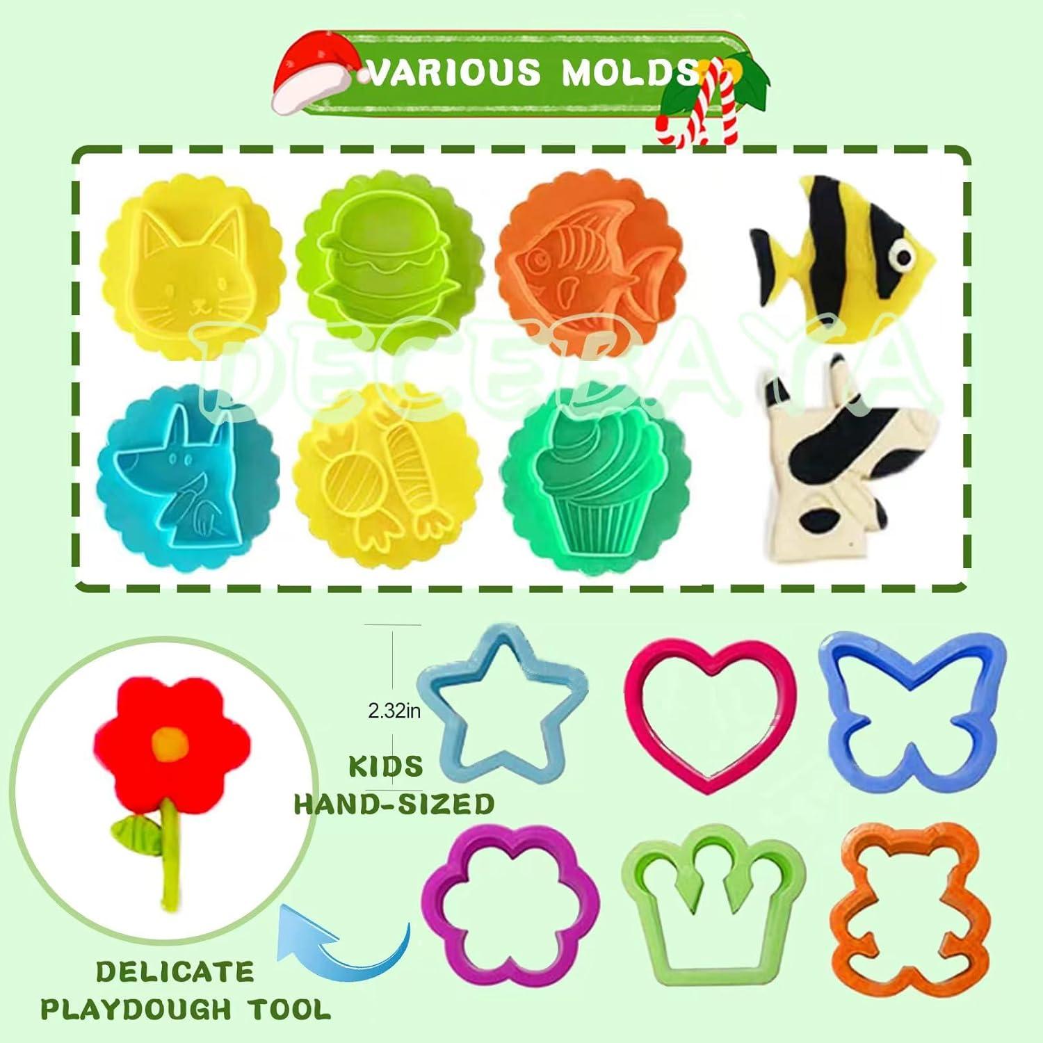 Set de Juguetes de Masa Jaees con Moldes y Accesorios