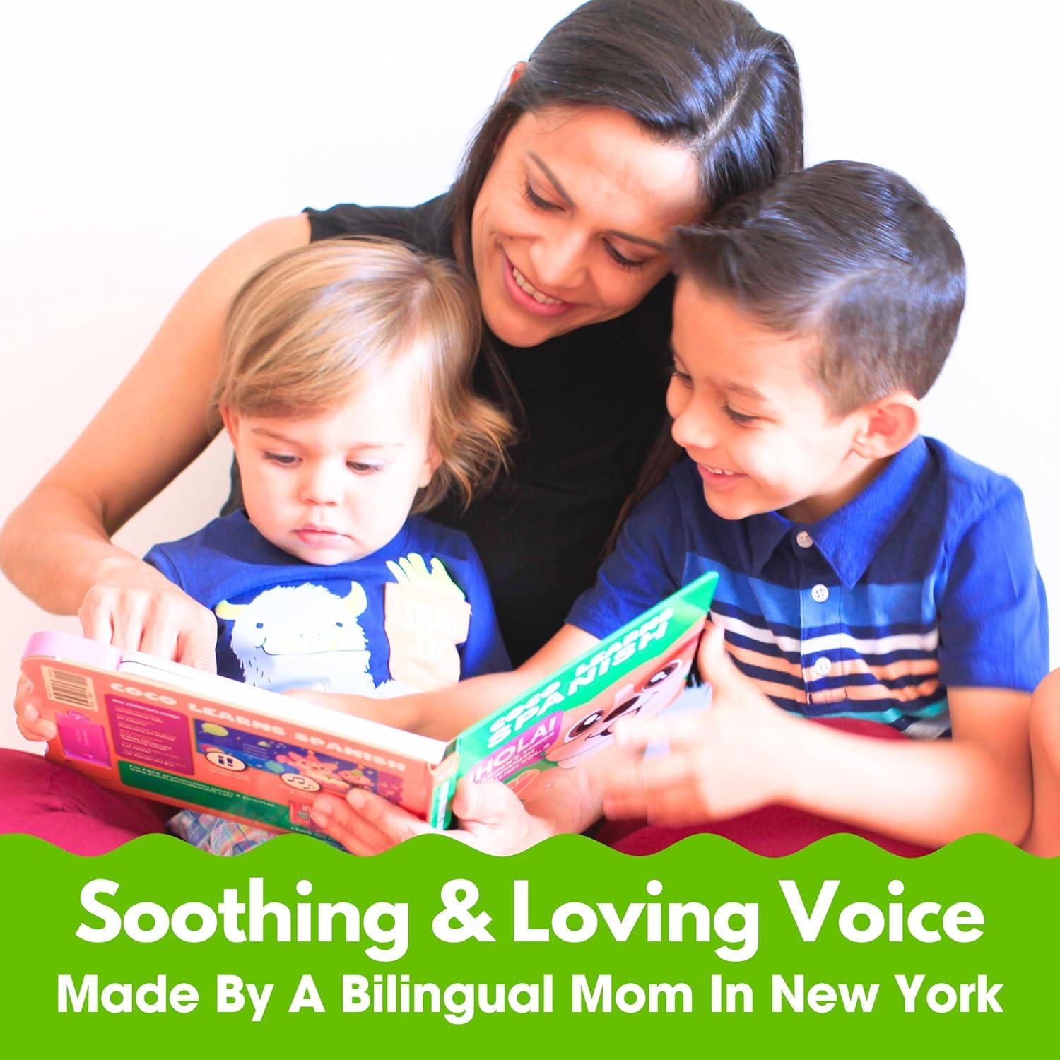 Libro Musical Bilingüe Coco Aprende Español - 1-3 Años