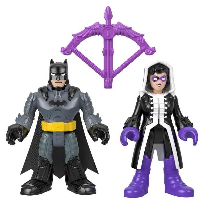 Figuras de acción IMAGINEXT Batman y Cazadora 19 cm