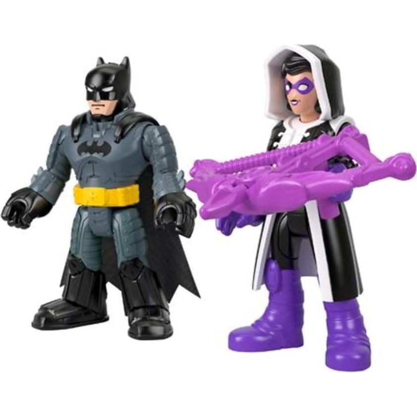 Figuras de acción IMAGINEXT Batman y Cazadora 19 cm