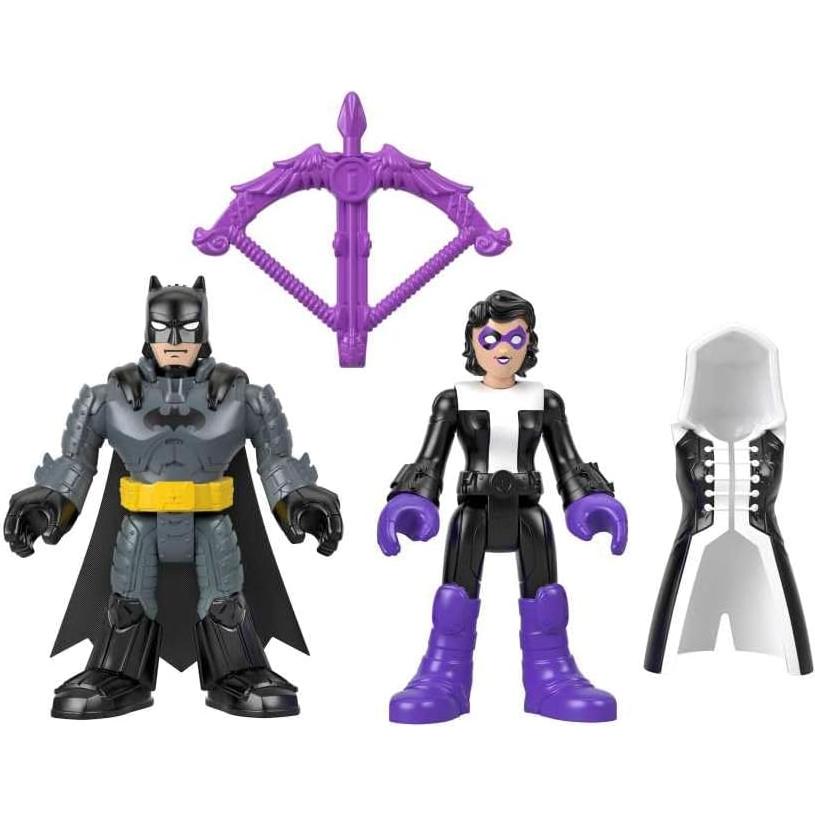 Figuras de acción IMAGINEXT Batman y Cazadora 19 cm